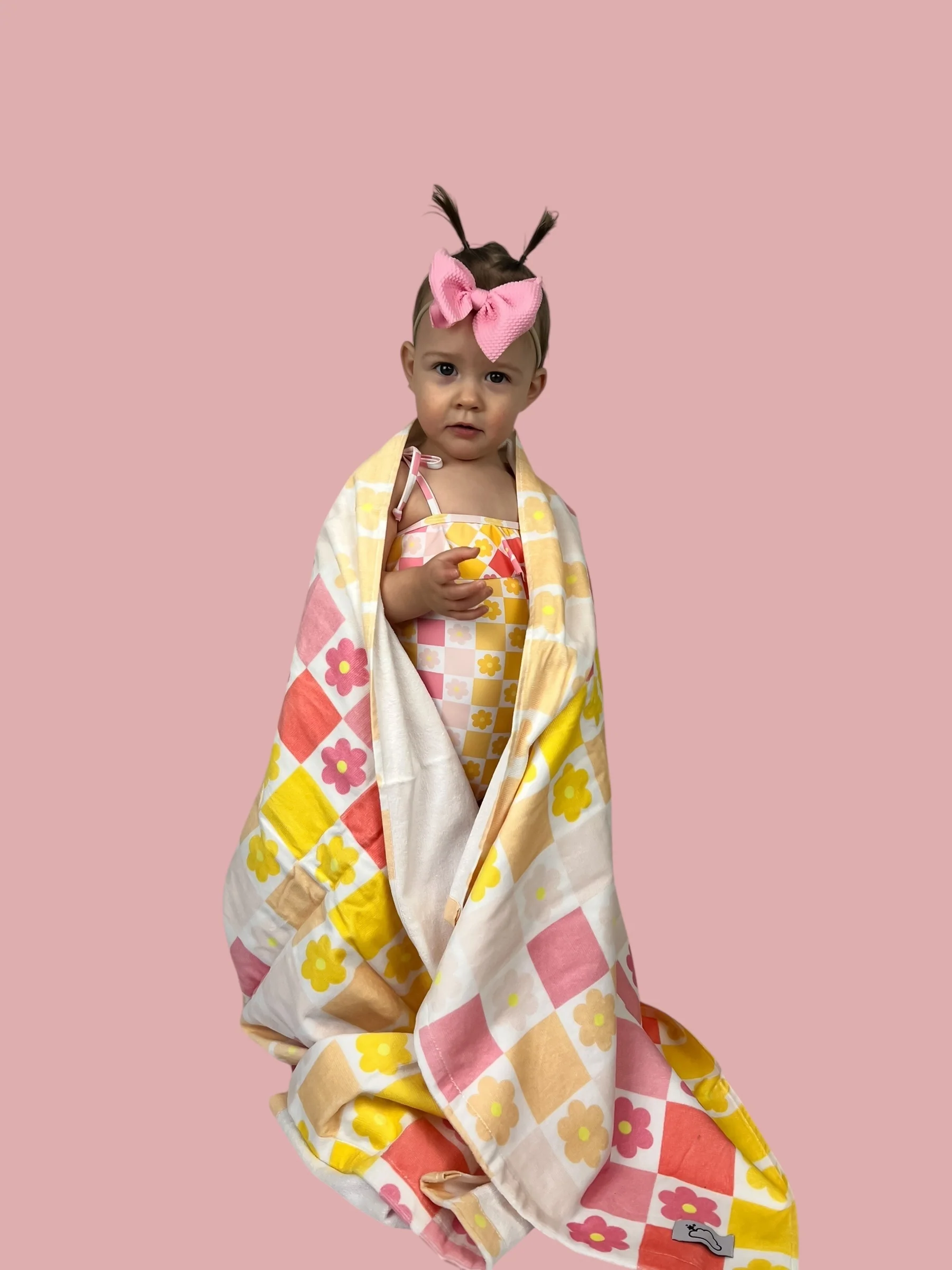 SUMMER SUNSET CHECKERS DREAM TOWEL - Image 9
