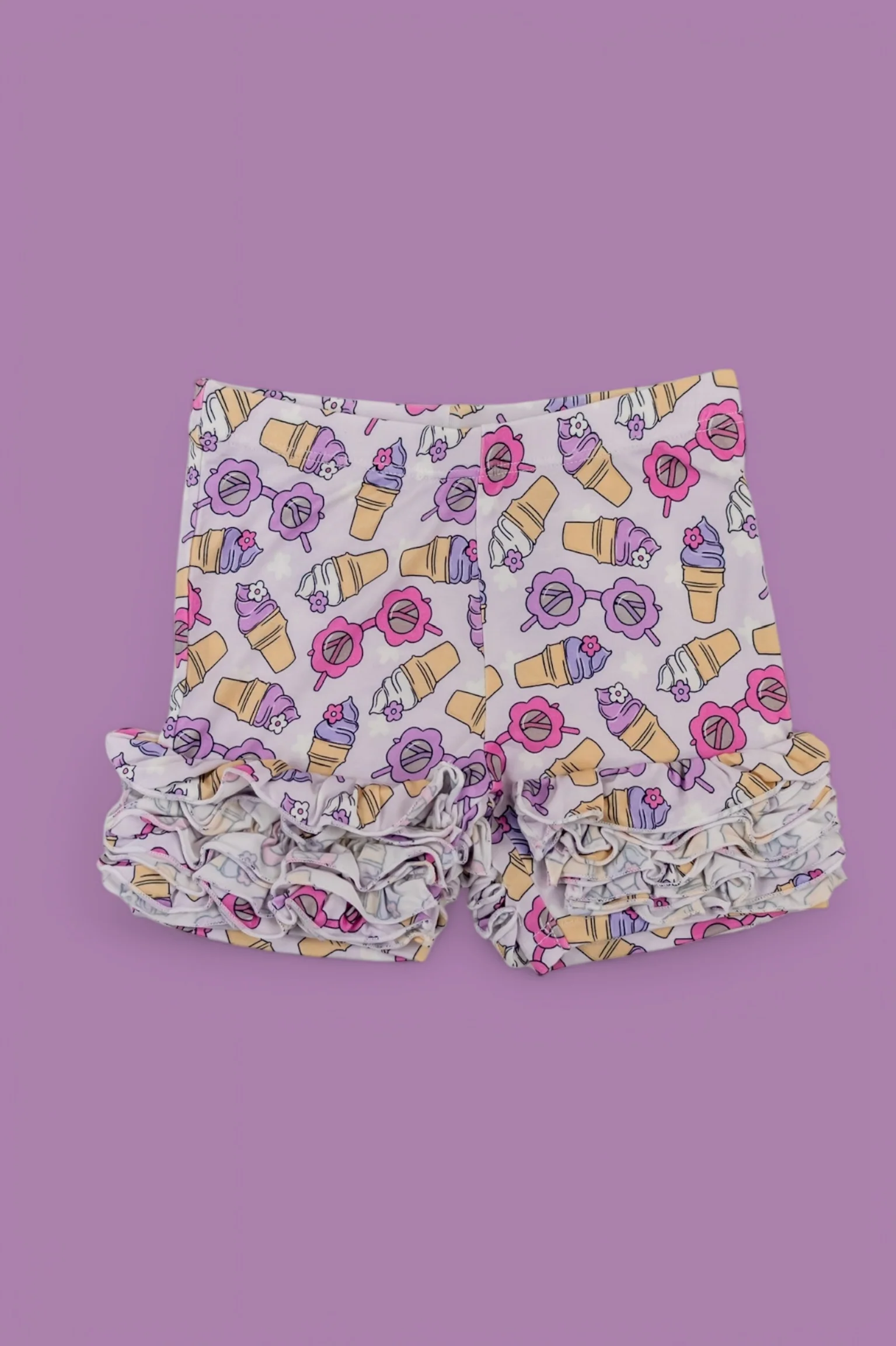SWEET SUMMER DREAM RUFFLE SHORTS - Image 2
