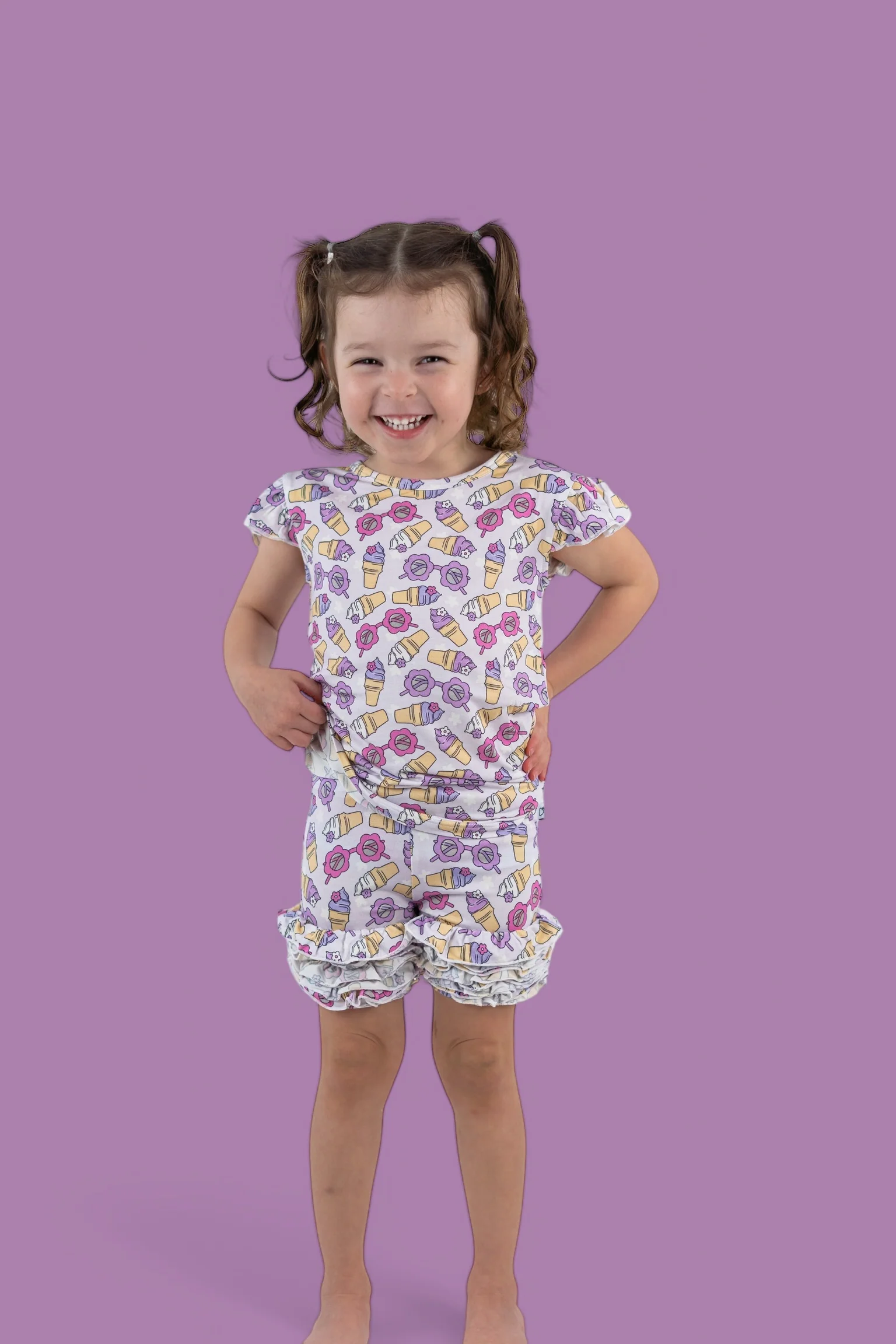 SWEET SUMMER DREAM RUFFLE SHORTS - Image 3