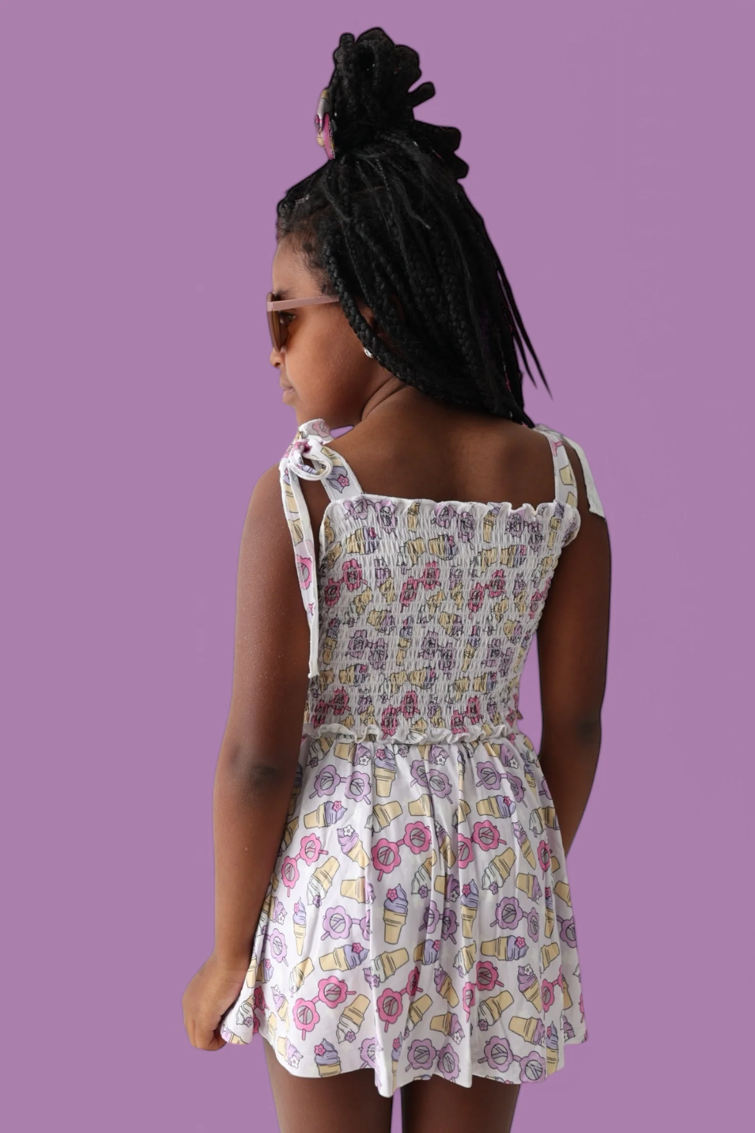 SWEET SUMMER DREAM SMOCKED SKORT SET - Image 6