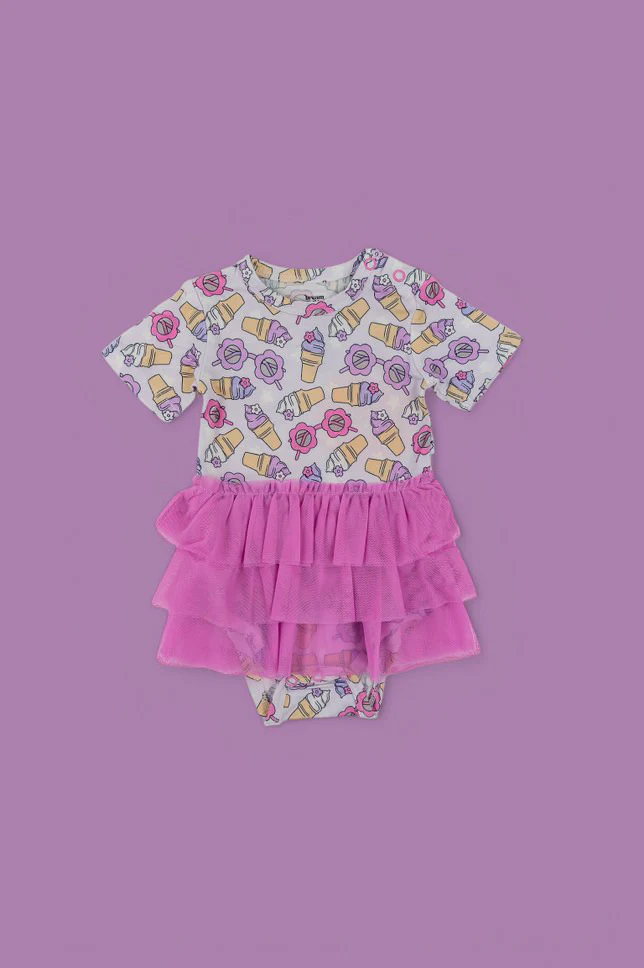 SWEET SUMMER DREAM TUTU BODYSUIT DRESS - Image 2