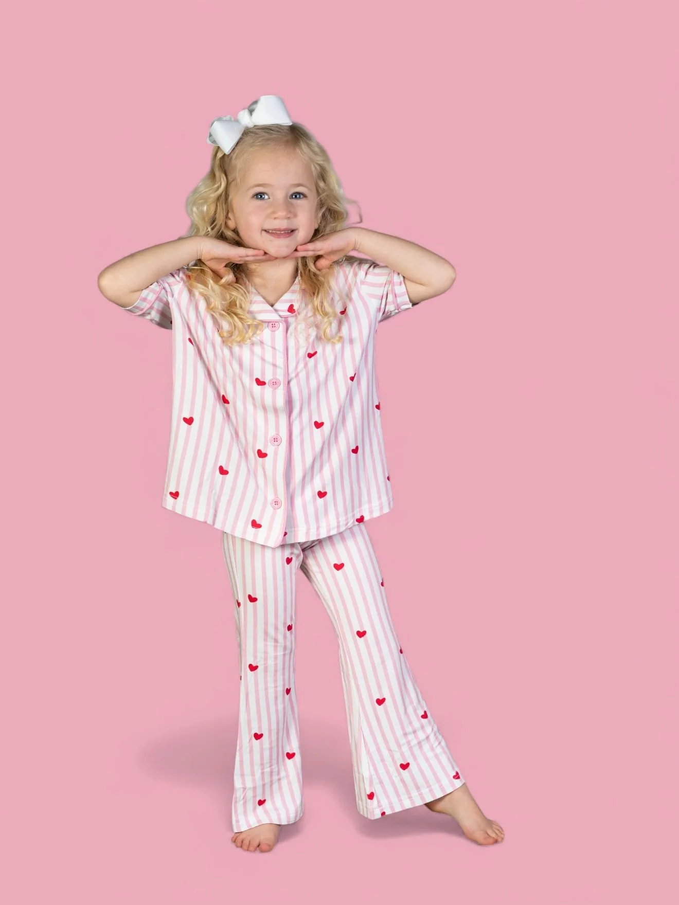 SWEETHEART STRIPES DREAM GIRL'S FLARE SET - Image 10