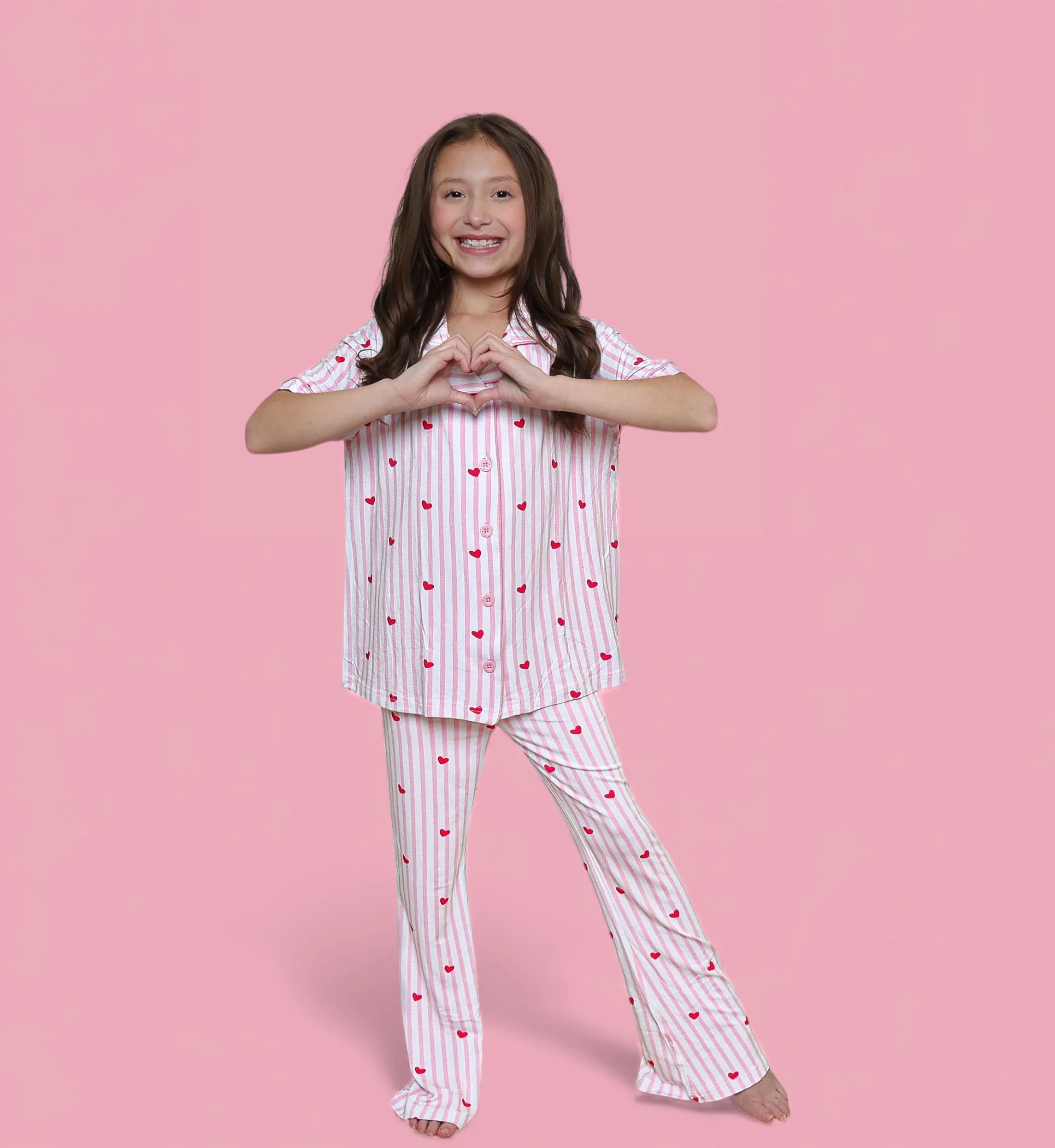 SWEETHEART STRIPES DREAM GIRL'S FLARE SET - Image 13