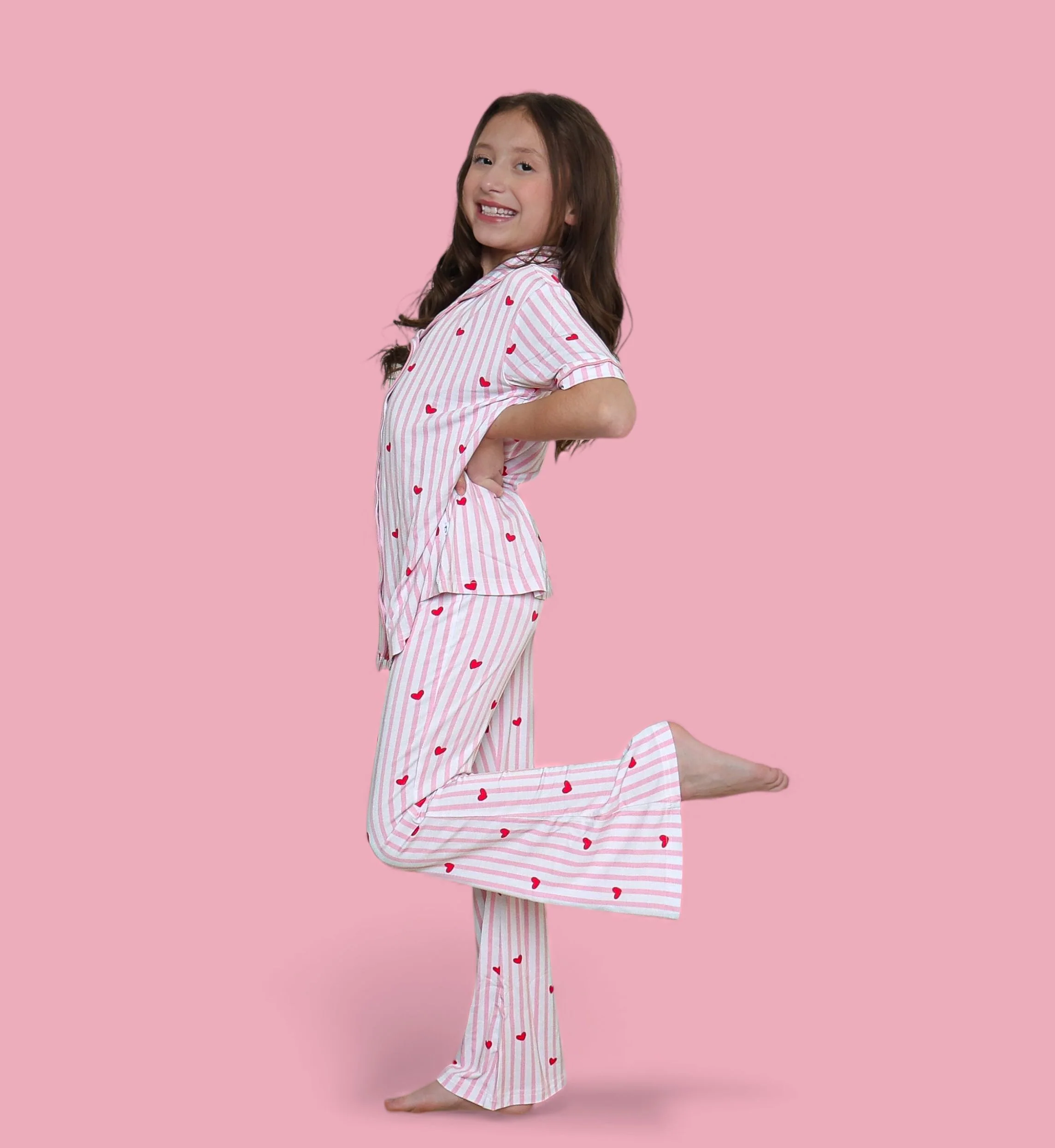 SWEETHEART STRIPES DREAM GIRL'S FLARE SET - Image 17