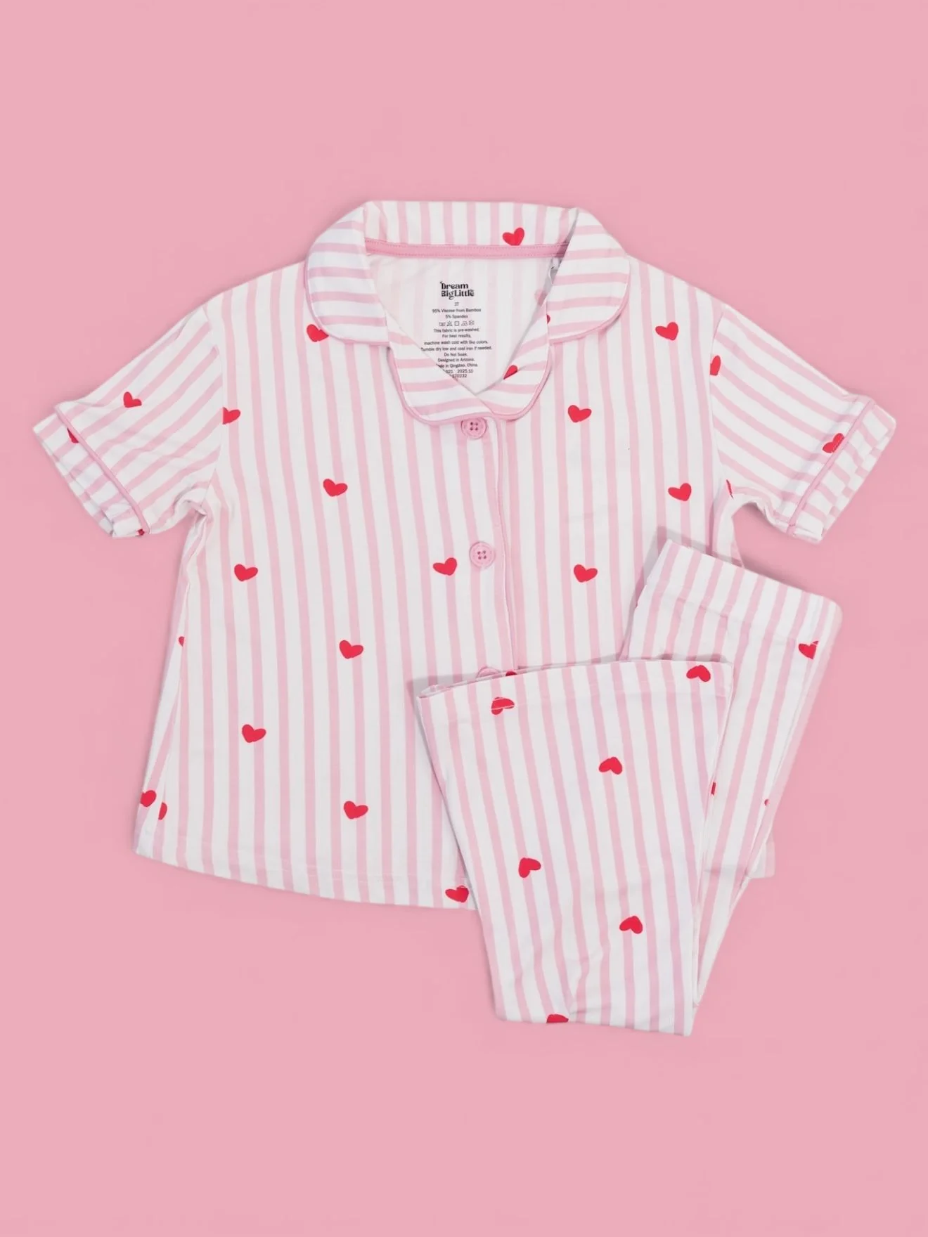 SWEETHEART STRIPES DREAM GIRL'S FLARE SET - Image 2