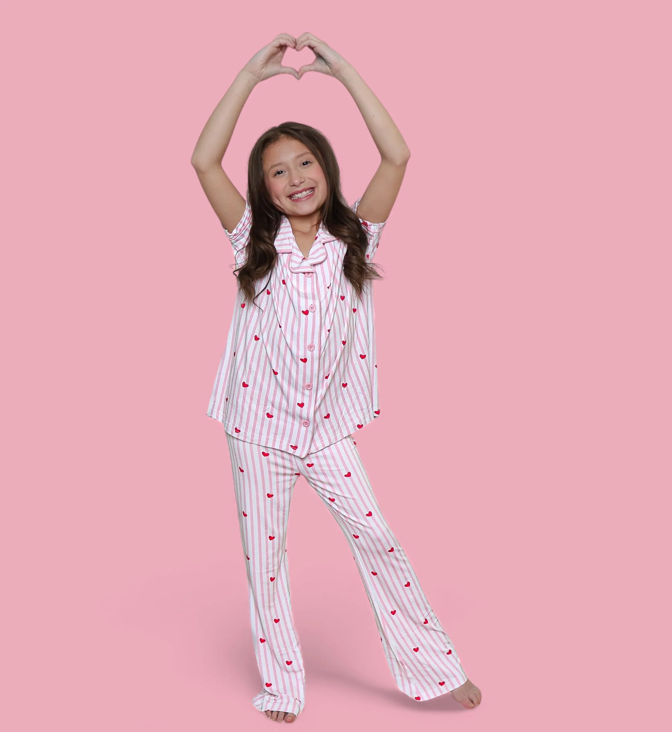 SWEETHEART STRIPES DREAM GIRL'S FLARE SET - Image 3