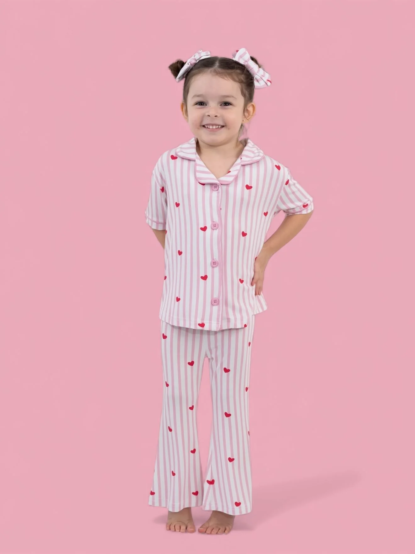 SWEETHEART STRIPES DREAM GIRL'S FLARE SET - Image 5