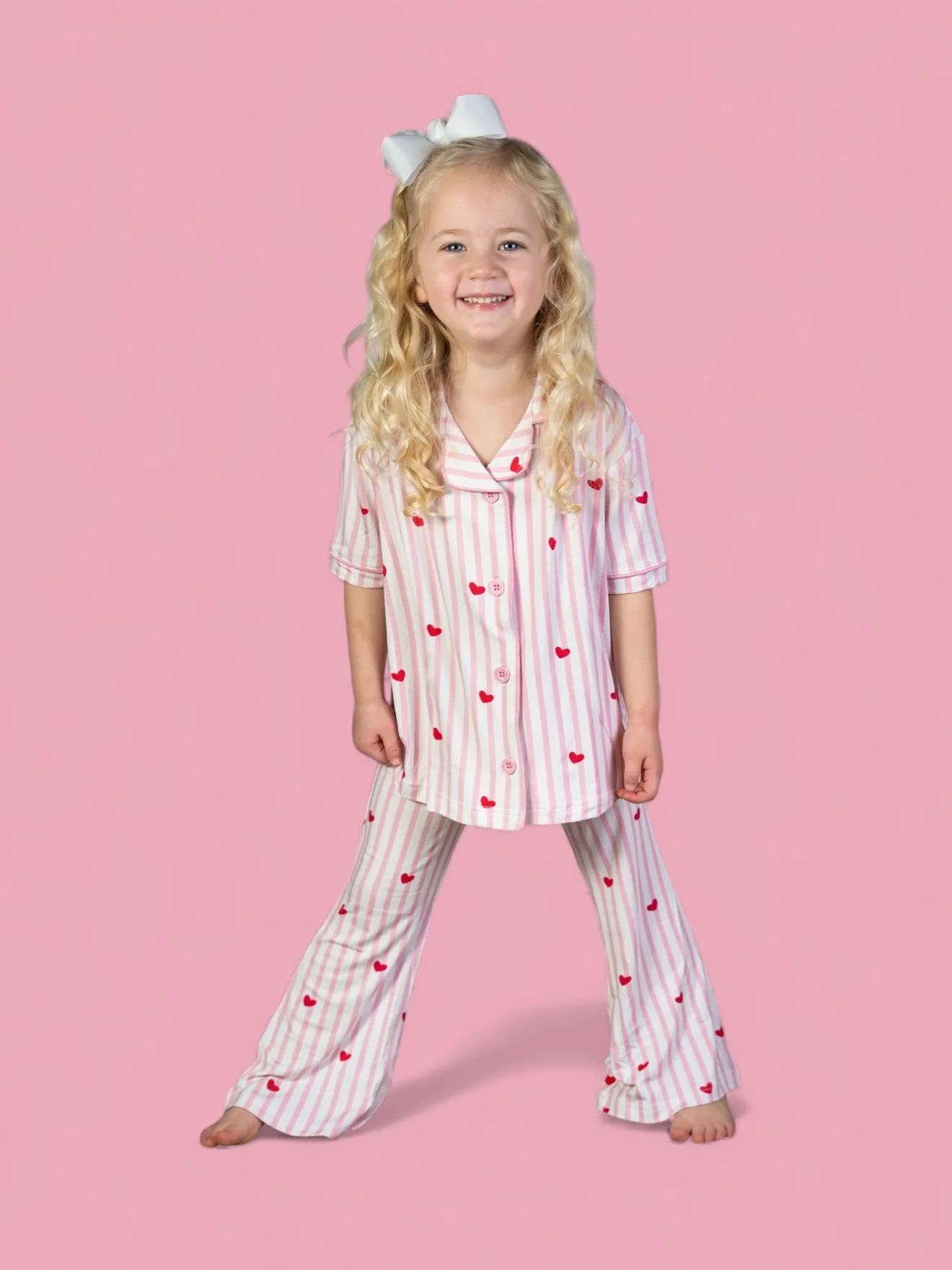 SWEETHEART STRIPES DREAM GIRL'S FLARE SET - Image 7