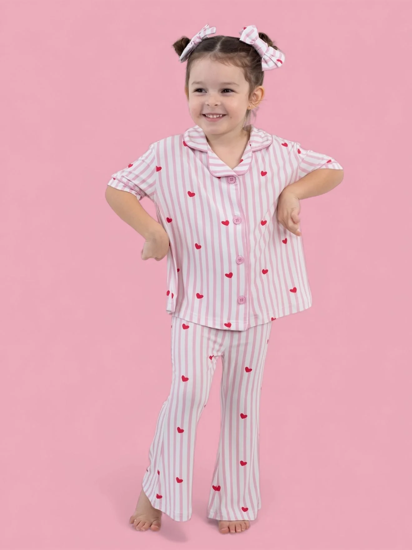 SWEETHEART STRIPES DREAM GIRL'S FLARE SET - Image 8