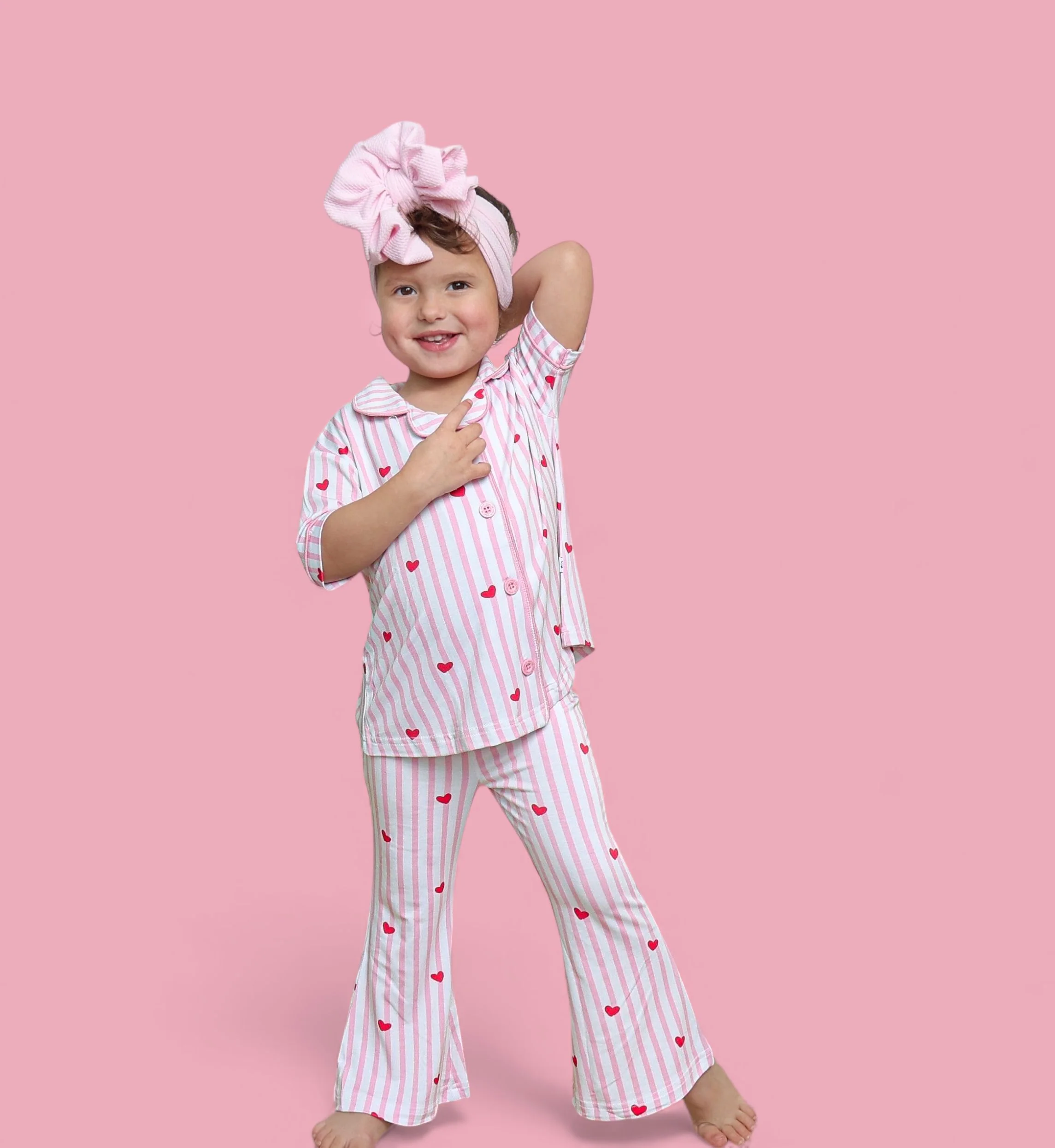 SWEETHEART STRIPES DREAM GIRL'S FLARE SET - Image 9