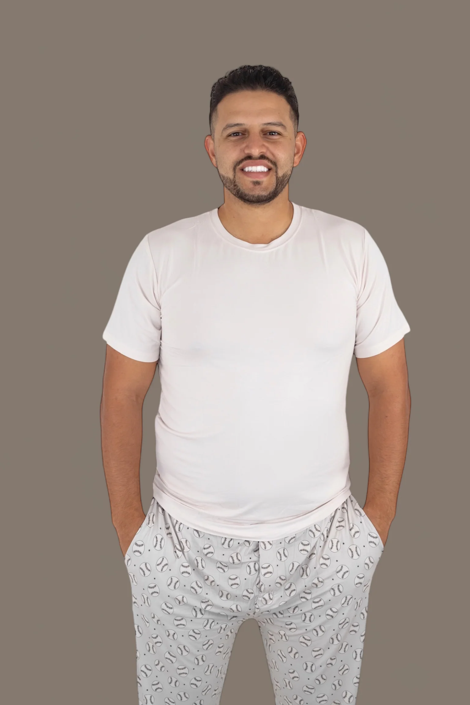 SWING FOR THE STARS SHORT SLEEVE MEN'S DREAM JOGGER SET - Image 5