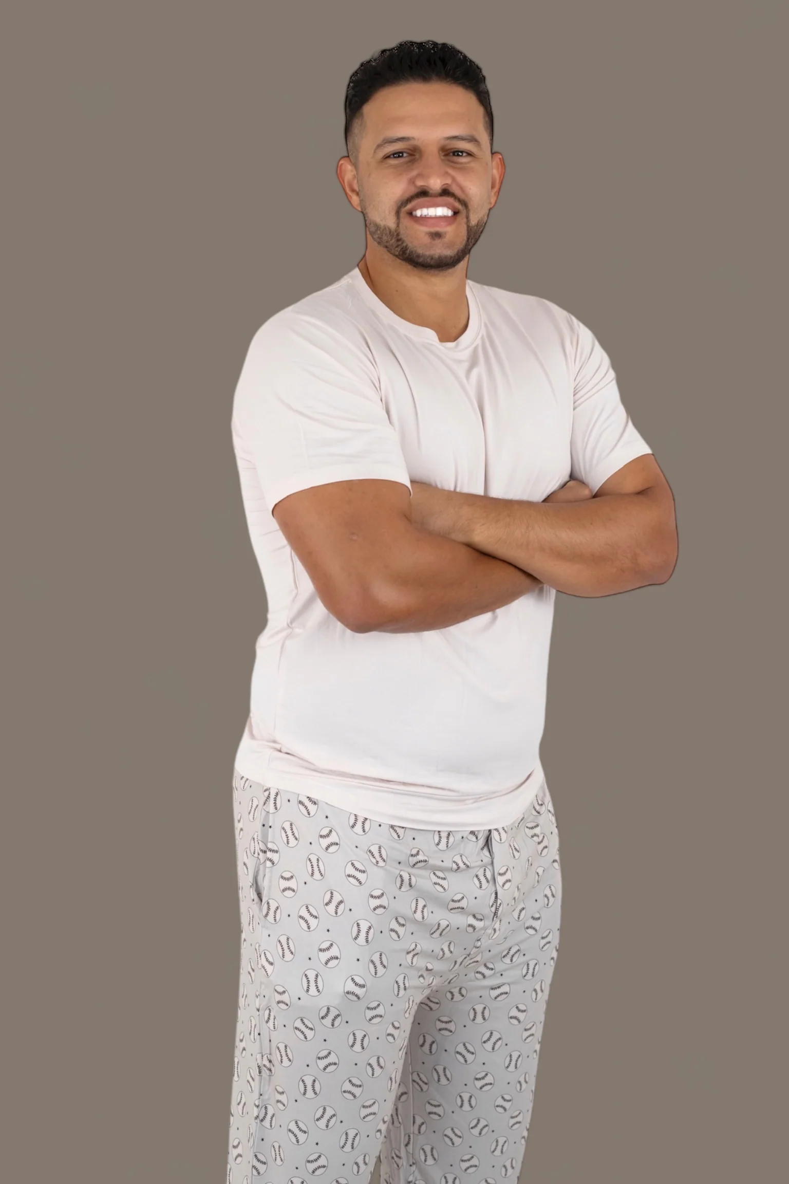 SWING FOR THE STARS SHORT SLEEVE MEN'S DREAM JOGGER SET - Image 8