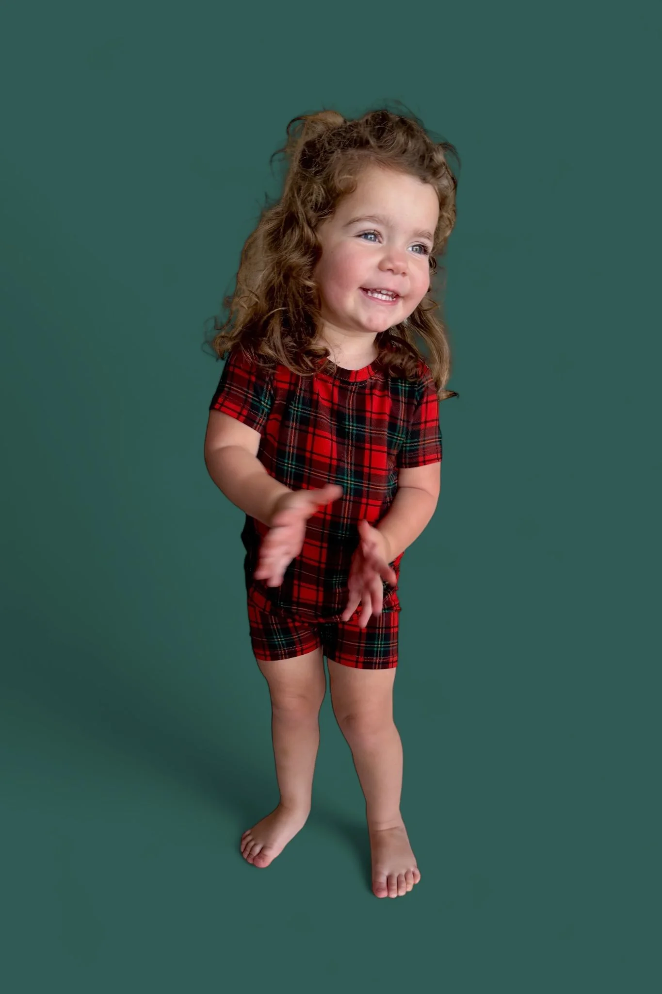 TARTAN CHEER DREAM SHORT SET - Image 10