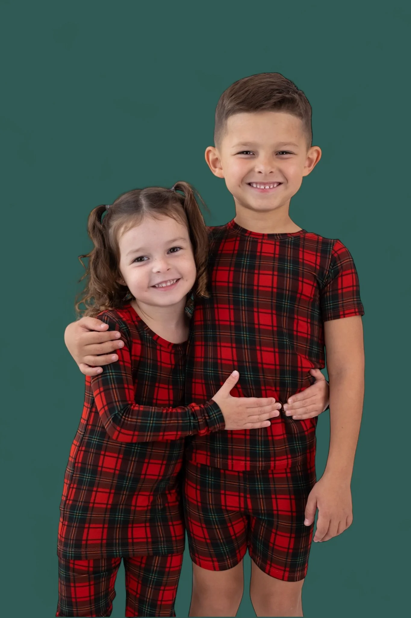 TARTAN CHEER DREAM SHORT SET - Image 5