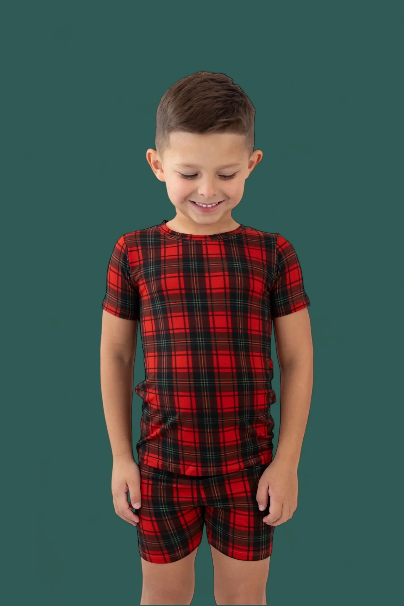 TARTAN CHEER DREAM SHORT SET - Image 6