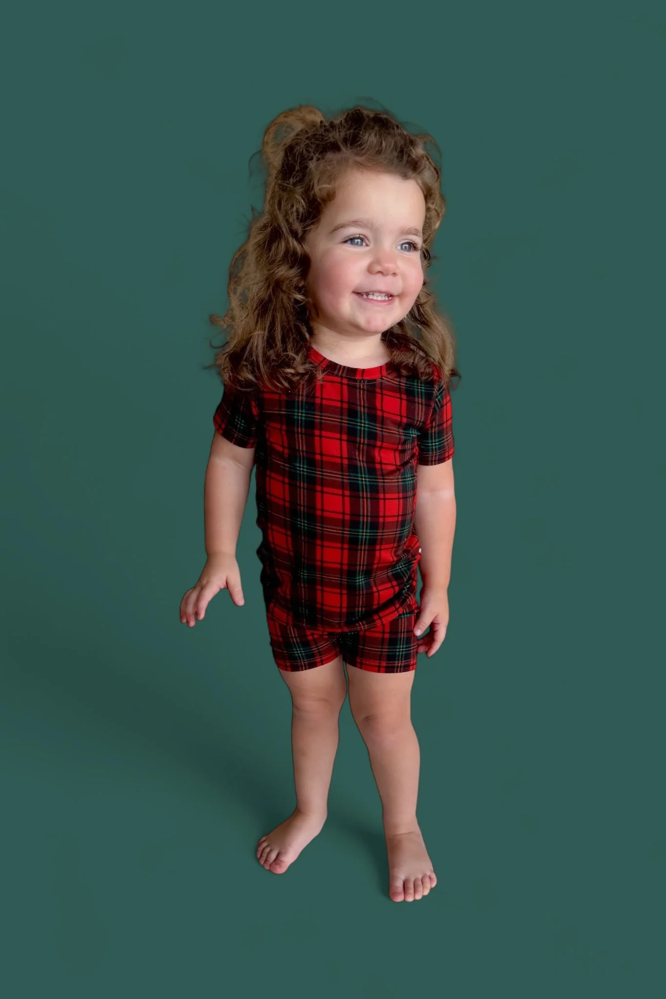 TARTAN CHEER DREAM SHORT SET - Image 9