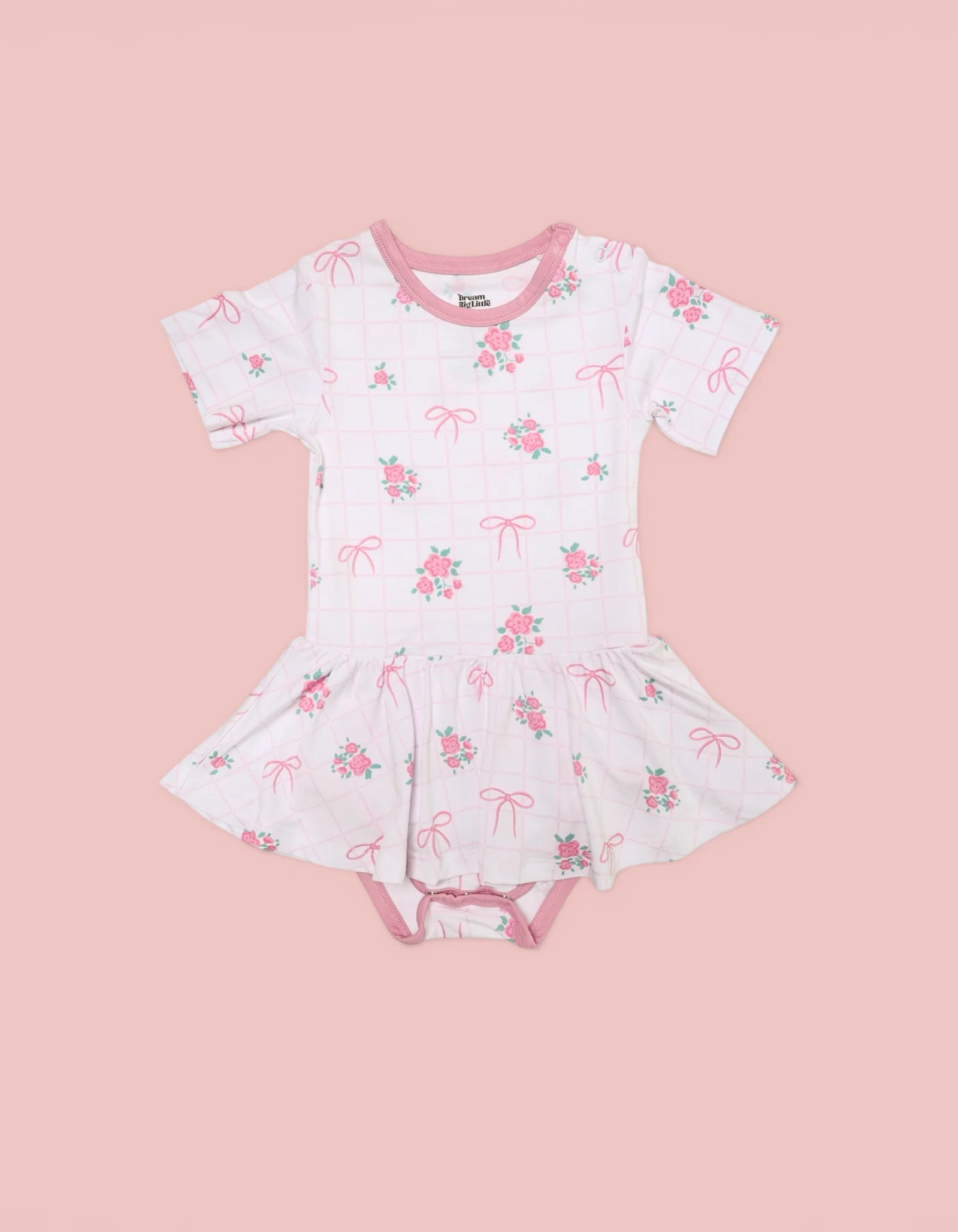 TIED WITH ROSES DREAM BODYSUIT DRESS - Image 2
