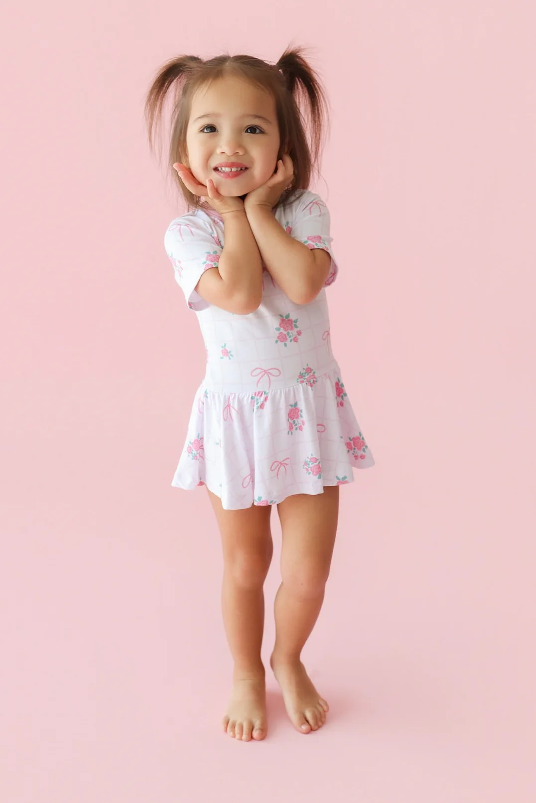 TIED WITH ROSES DREAM BODYSUIT DRESS - Image 6