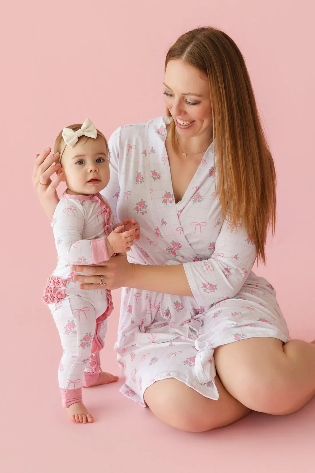 TIED WITH ROSES DREAM RUFFLE ROMPER - Image 13