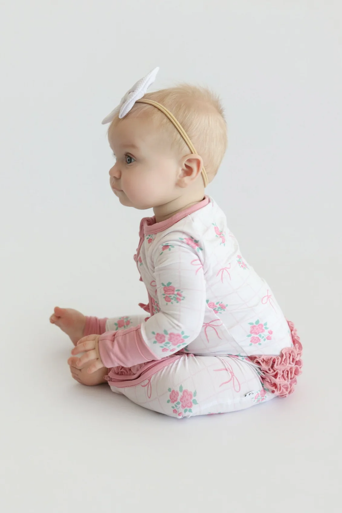 TIED WITH ROSES DREAM RUFFLE ROMPER - Image 16
