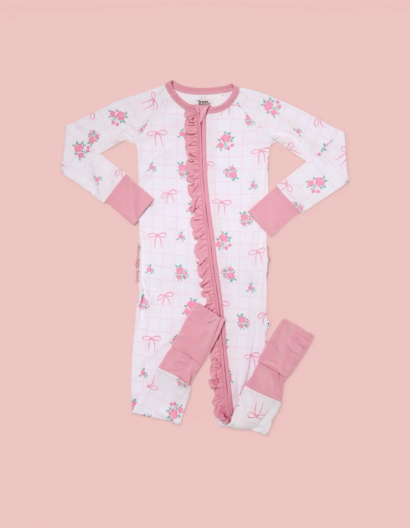 TIED WITH ROSES DREAM RUFFLE ROMPER - Image 2