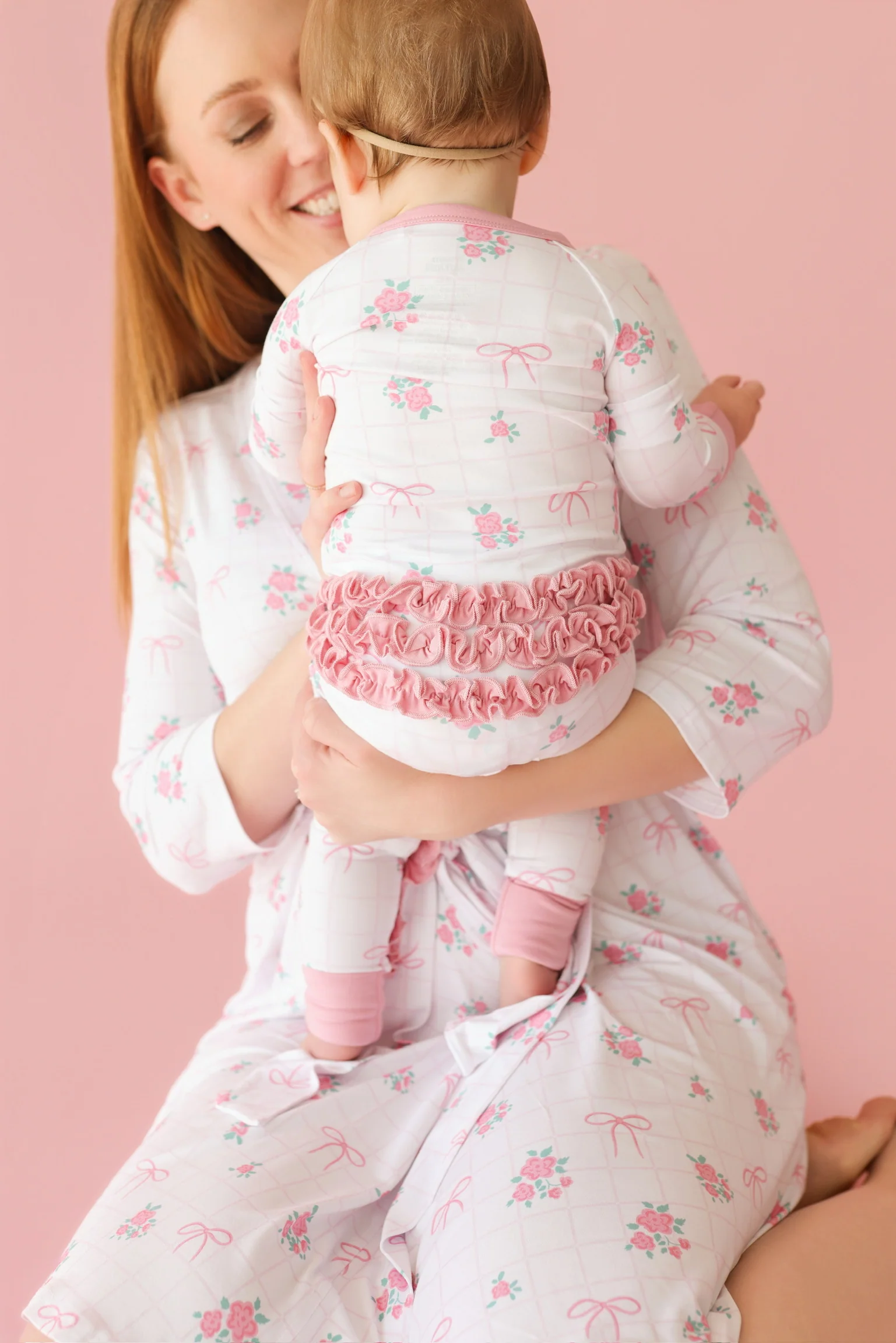 TIED WITH ROSES WOMEN'S DREAM ROBE - Image 8