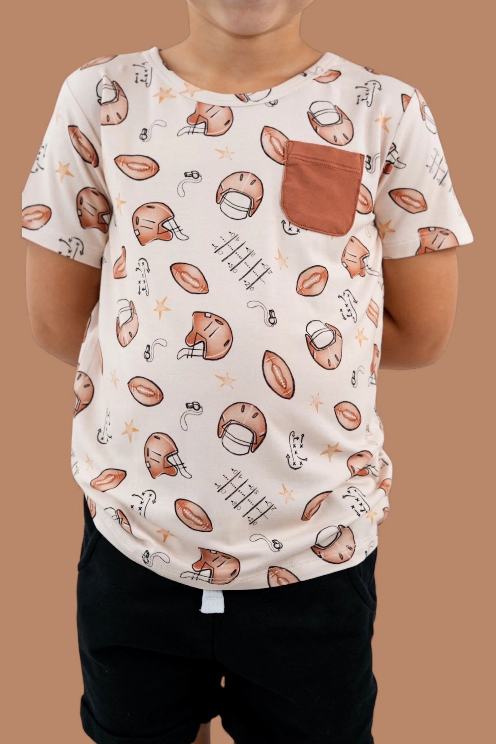 TINY TOUCHDOWN DREAM POCKET TEE - Image 5