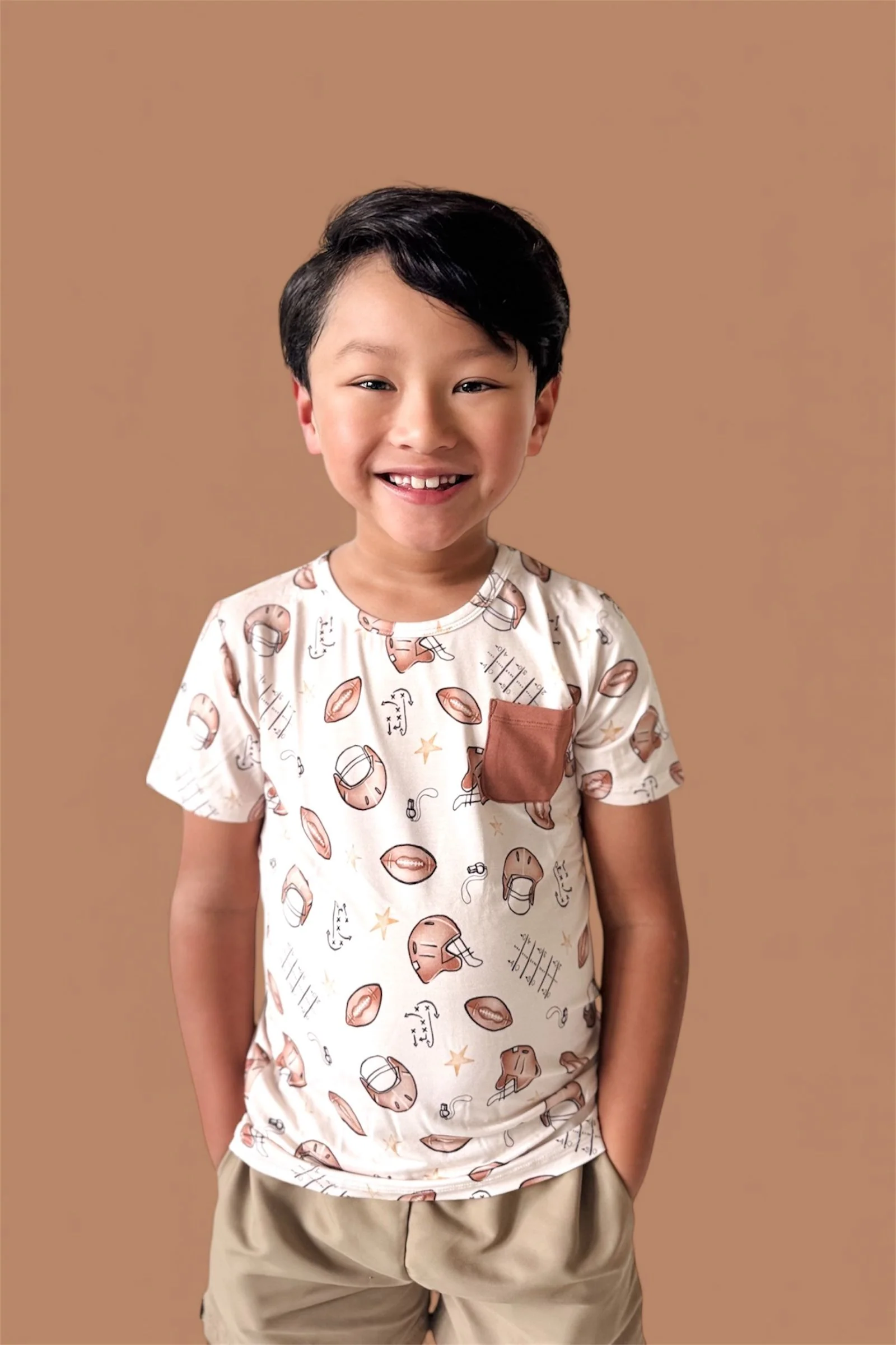 TINY TOUCHDOWN DREAM POCKET TEE - Image 6