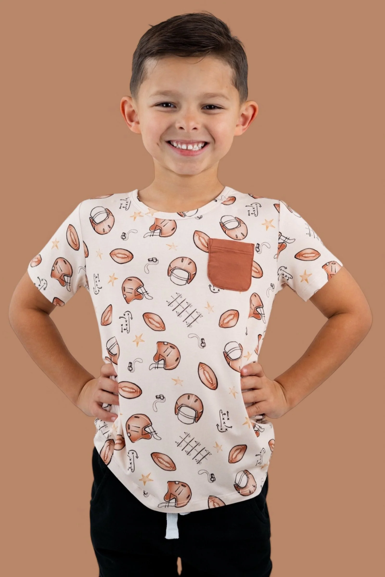 TINY TOUCHDOWN DREAM POCKET TEE - Image 8