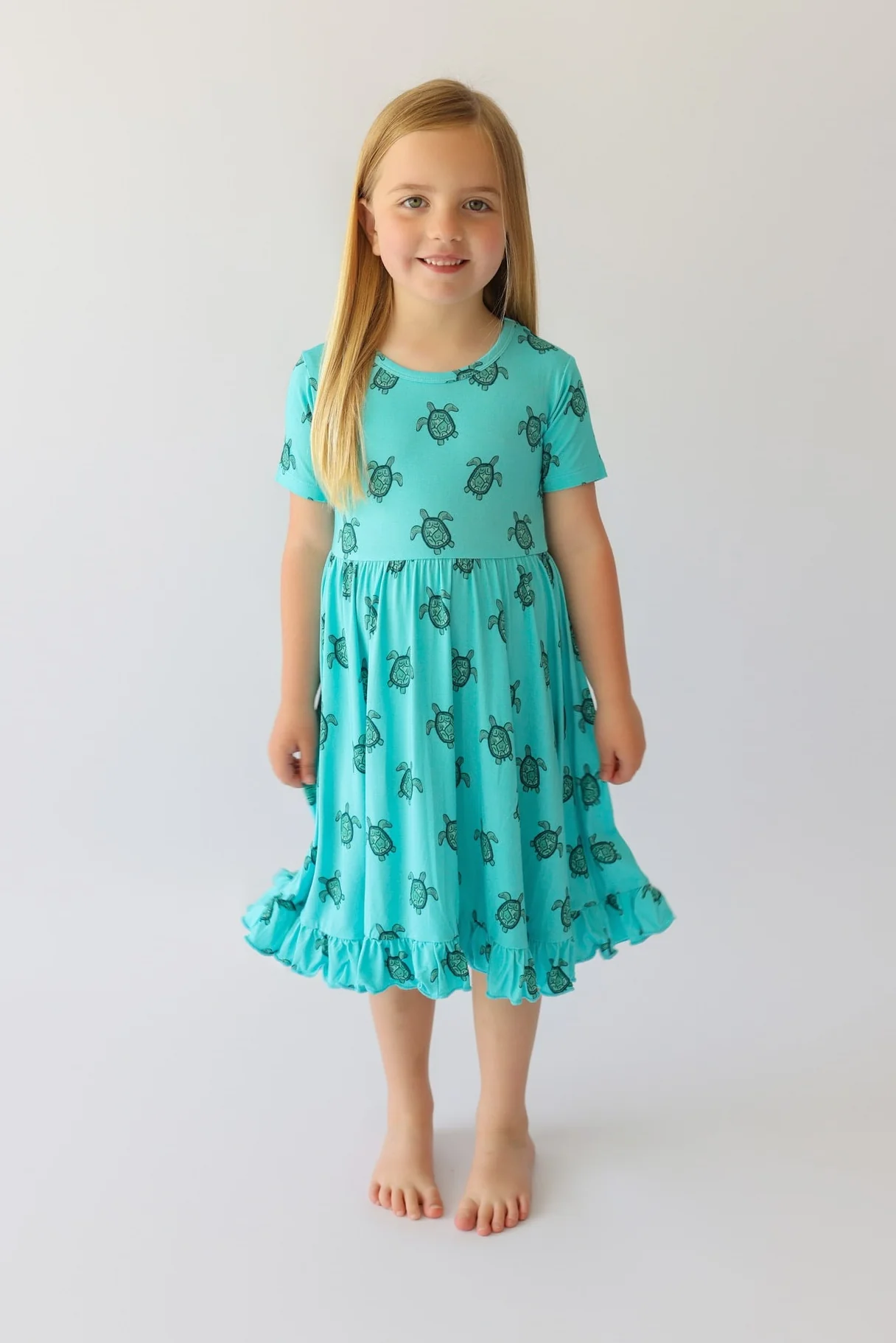 TURTLE BAY DREAM RUFFLE DRESS - Image 6