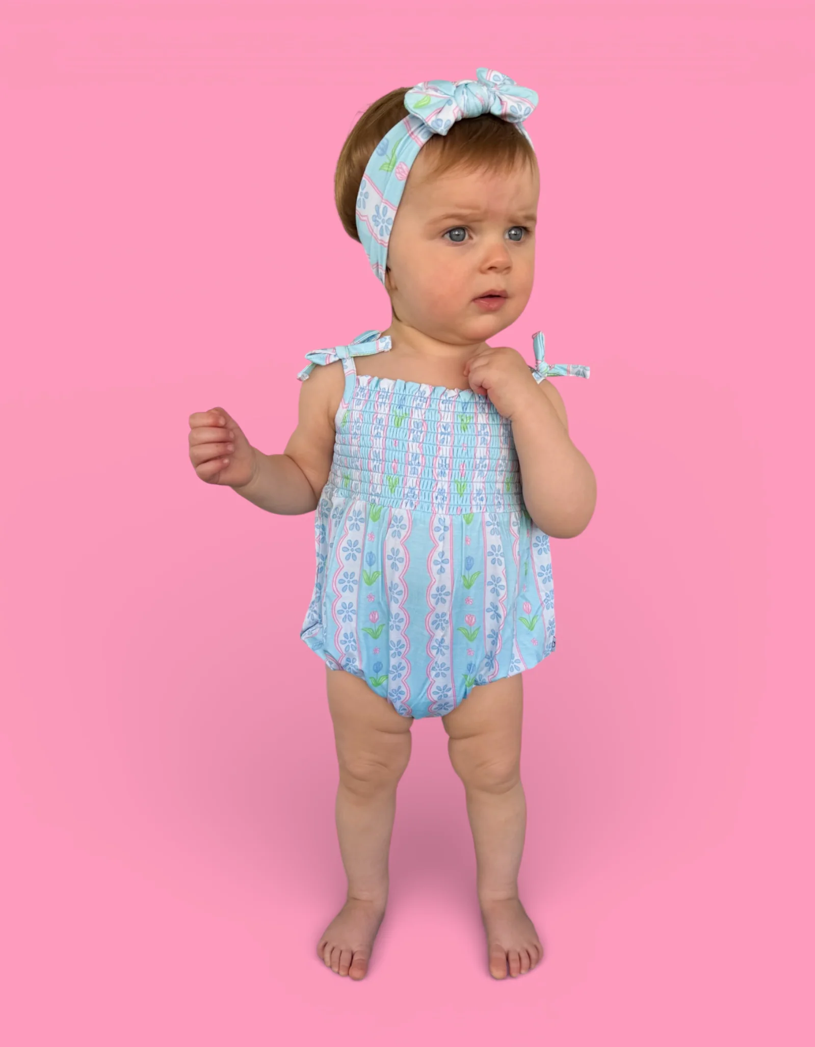 WHIMSY TULIP DREAM BUBBLE ROMPER - Image 12