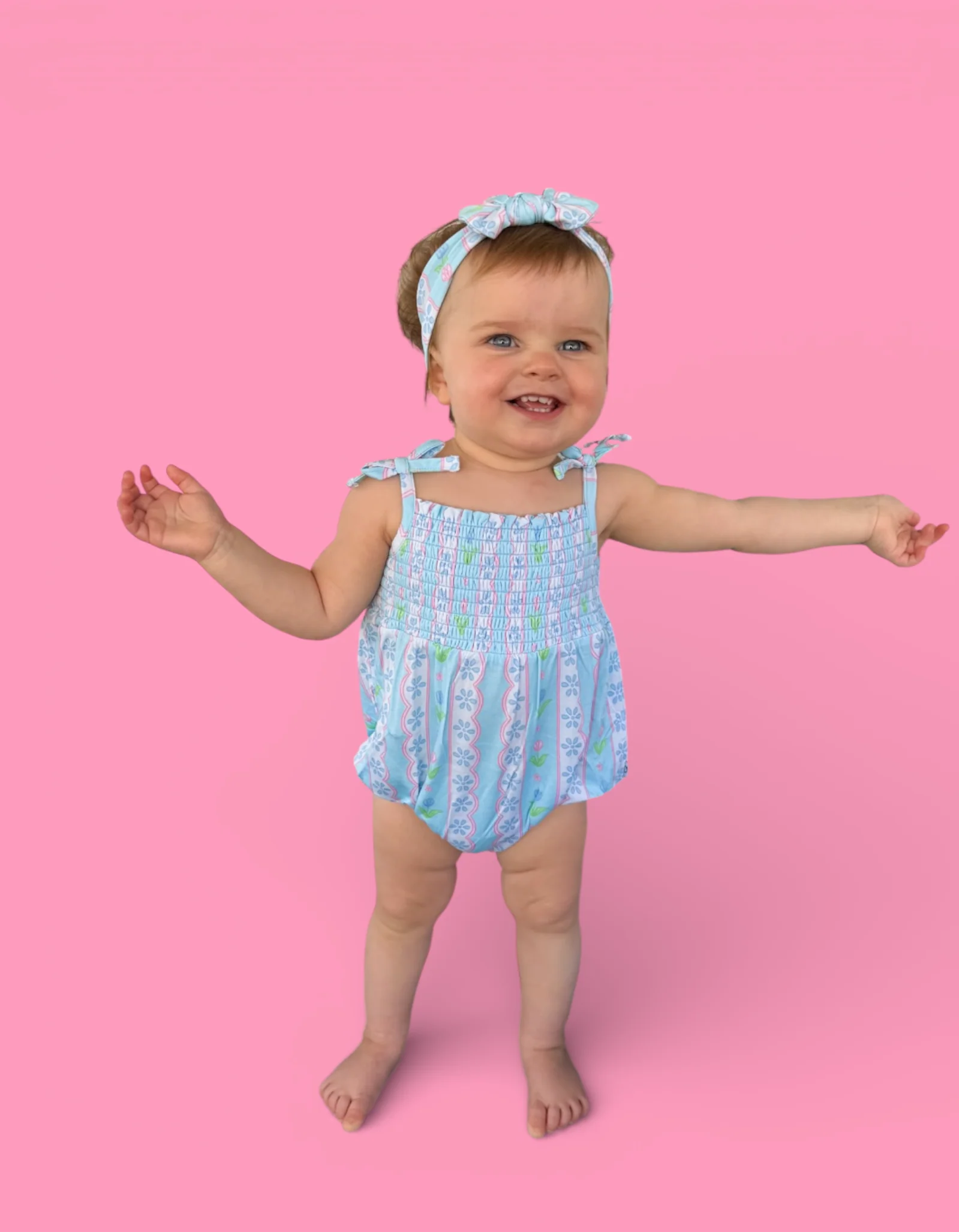WHIMSY TULIP DREAM BUBBLE ROMPER - Image 13