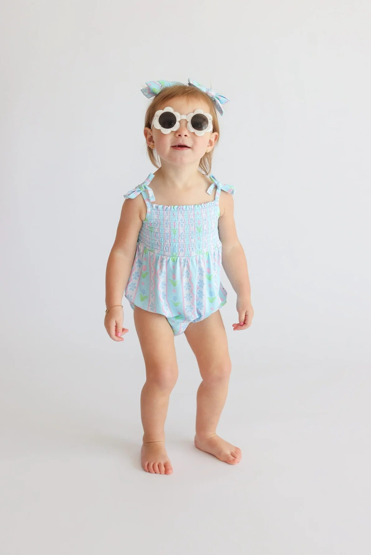 WHIMSY TULIP DREAM BUBBLE ROMPER - Image 3