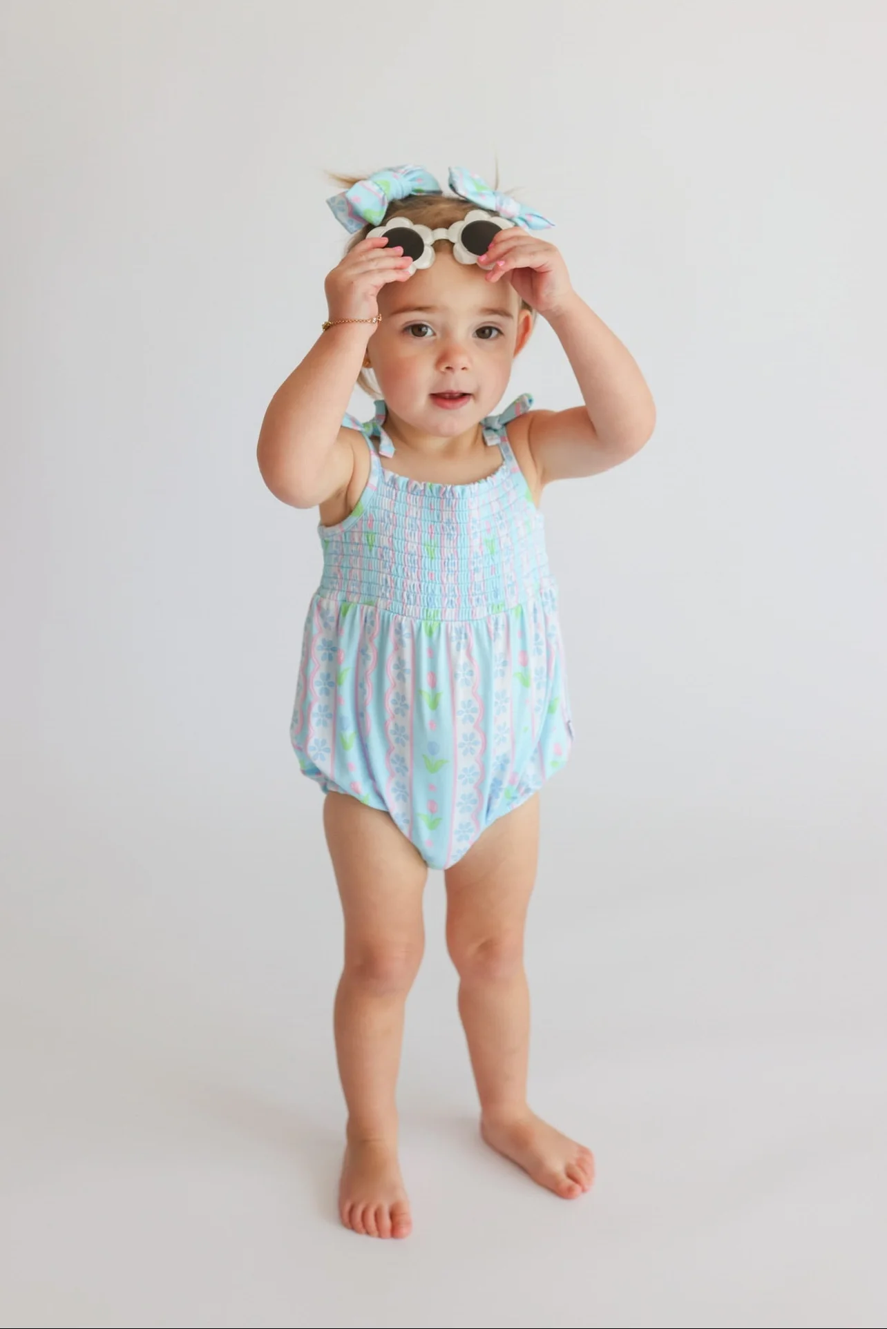 WHIMSY TULIP DREAM BUBBLE ROMPER - Image 5
