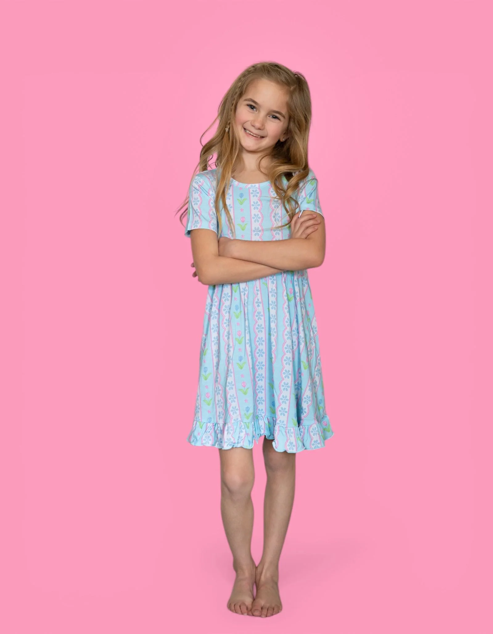 WHIMSY TULIP DREAM RUFFLE DRESS - Image 11