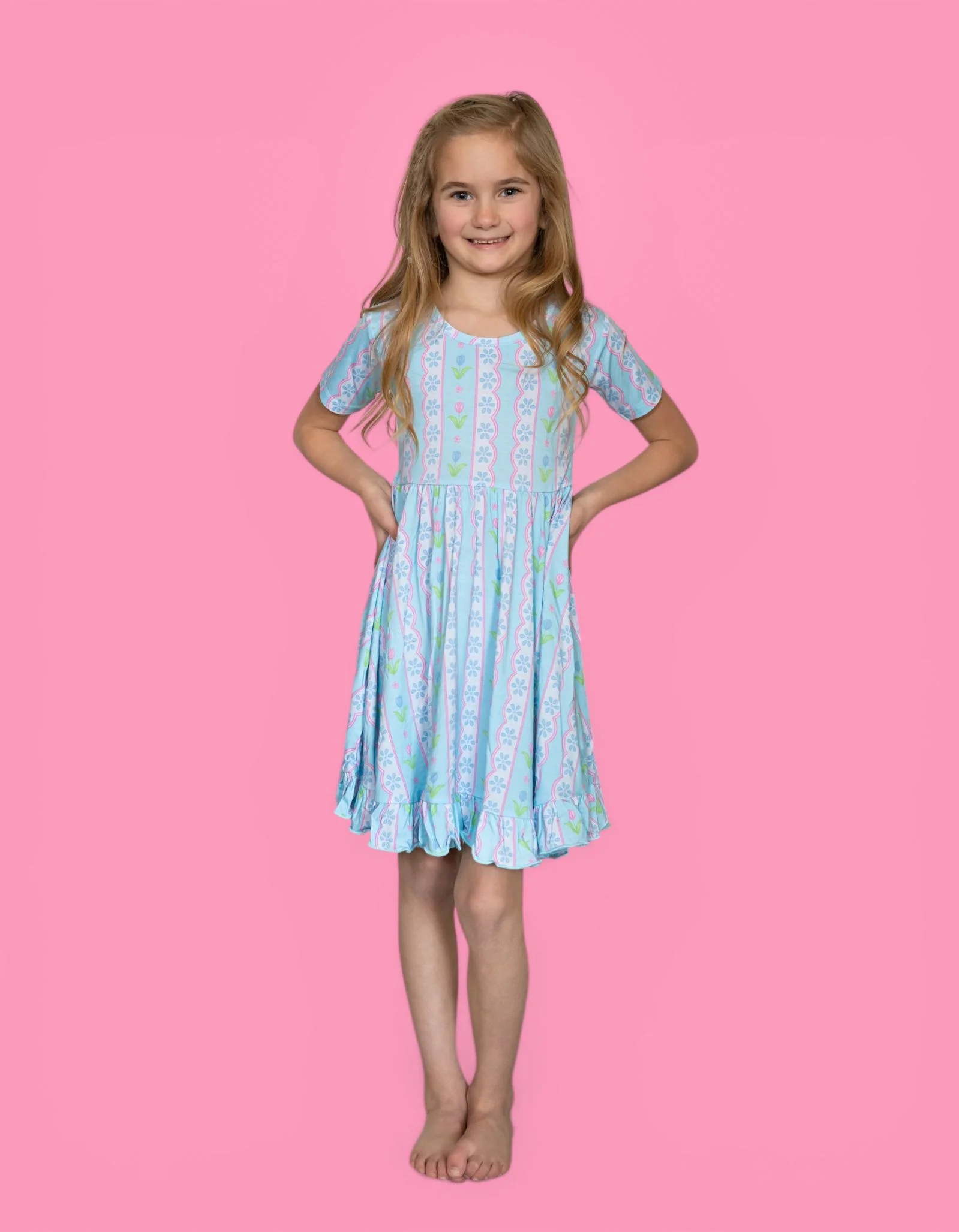 WHIMSY TULIP DREAM RUFFLE DRESS - Image 13