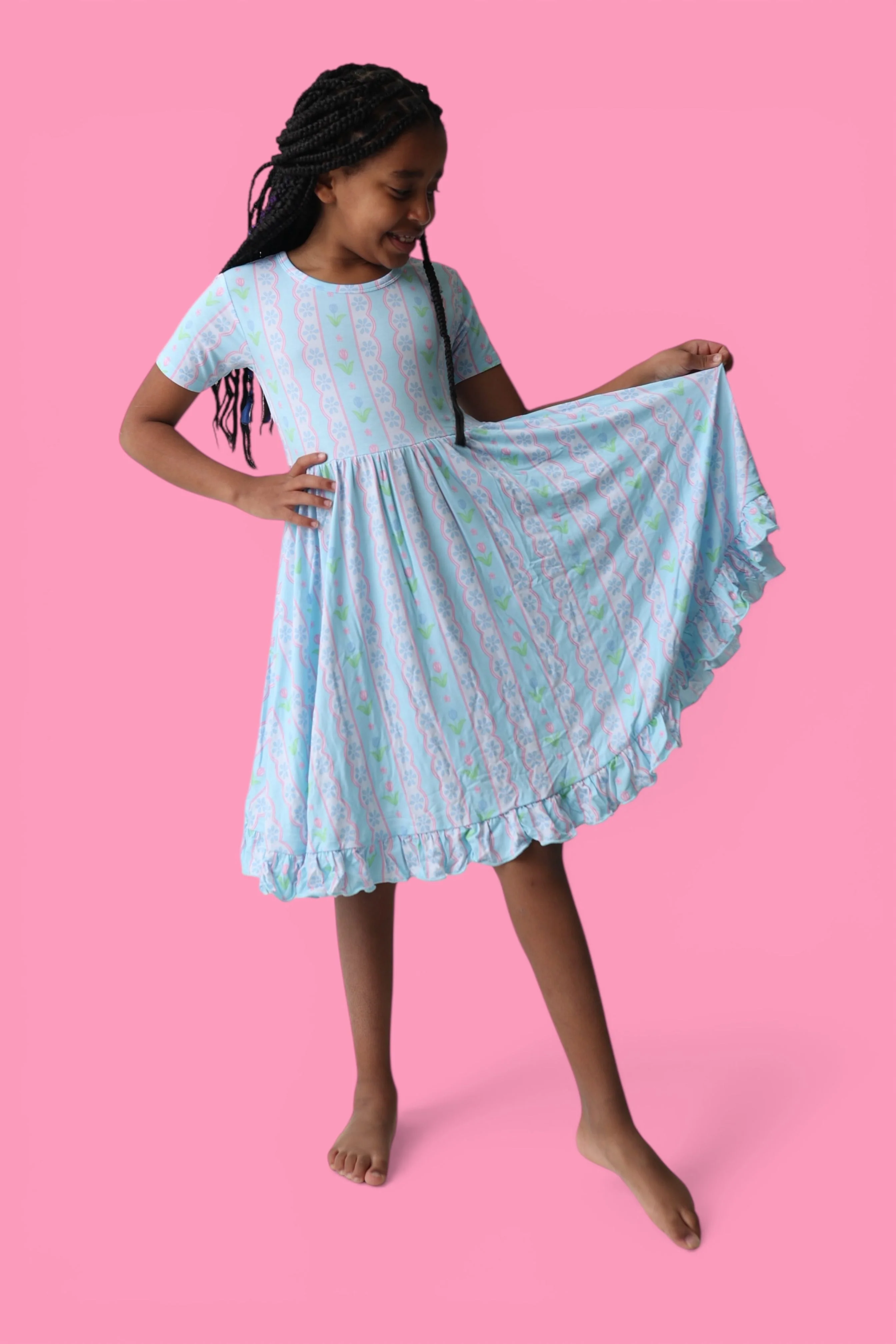 WHIMSY TULIP DREAM RUFFLE DRESS - Image 14