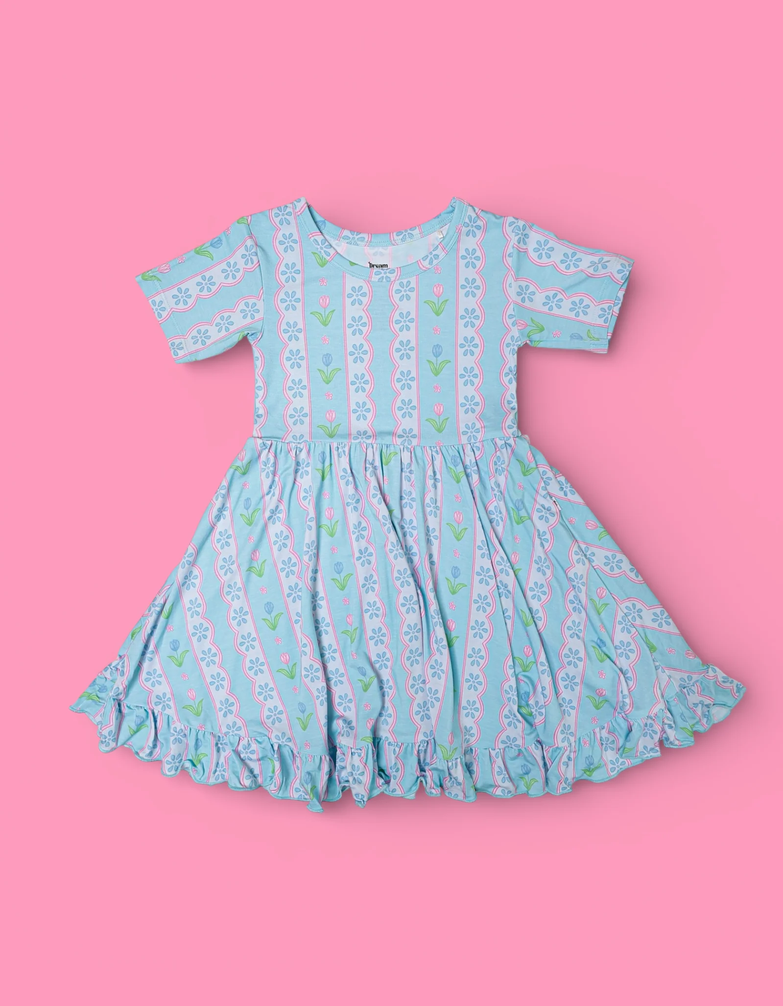 WHIMSY TULIP DREAM RUFFLE DRESS - Image 2