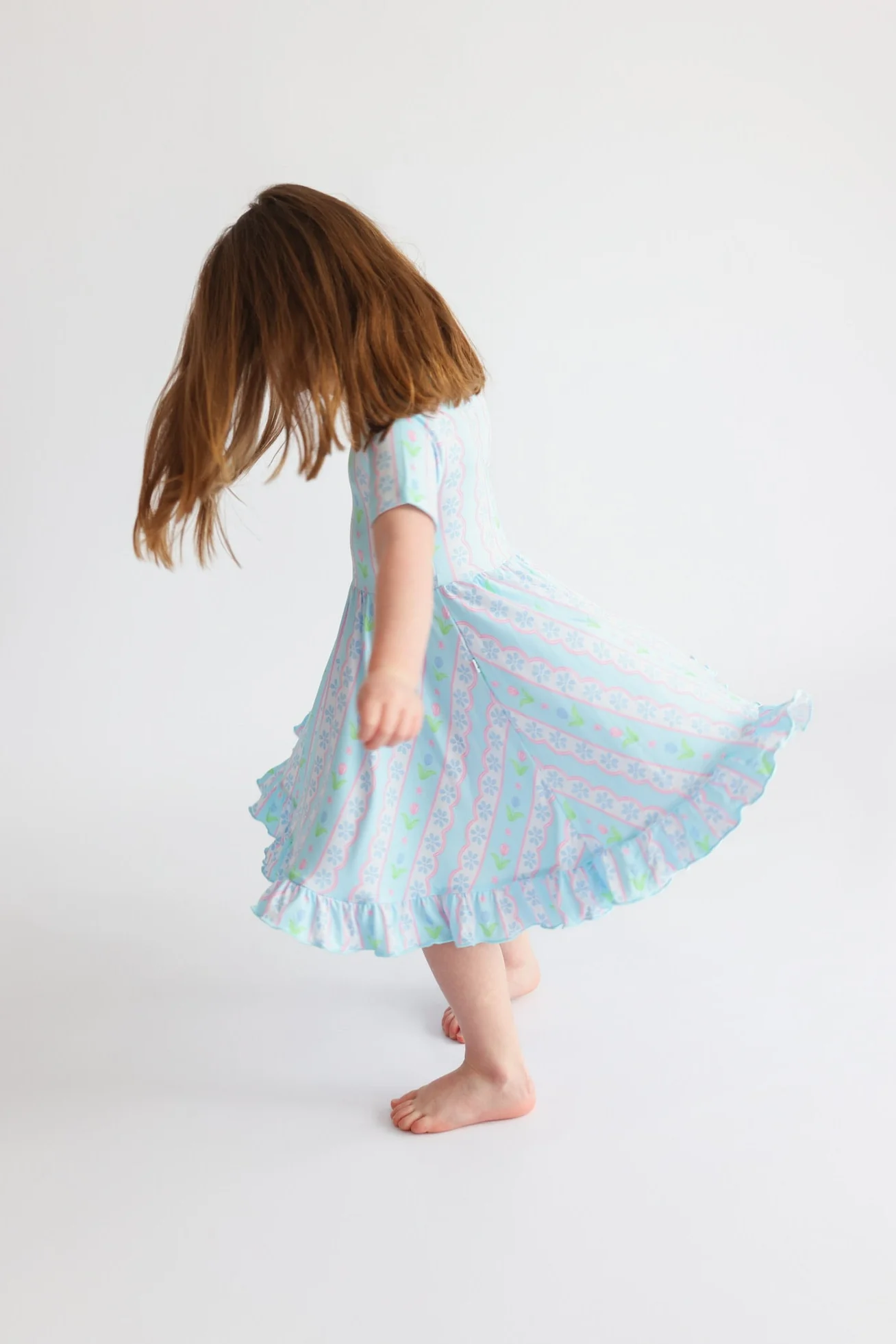 WHIMSY TULIP DREAM RUFFLE DRESS - Image 4