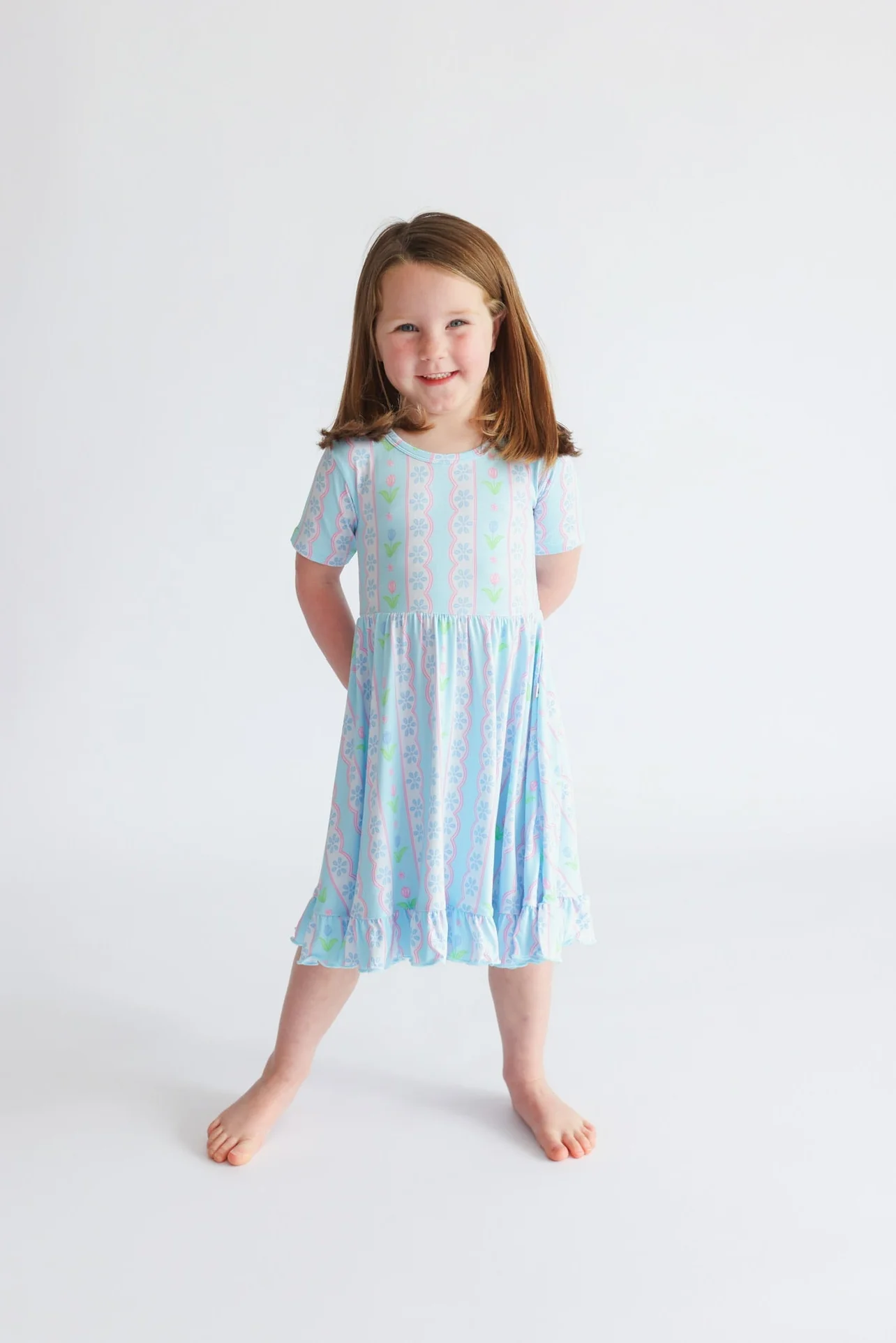 WHIMSY TULIP DREAM RUFFLE DRESS - Image 6
