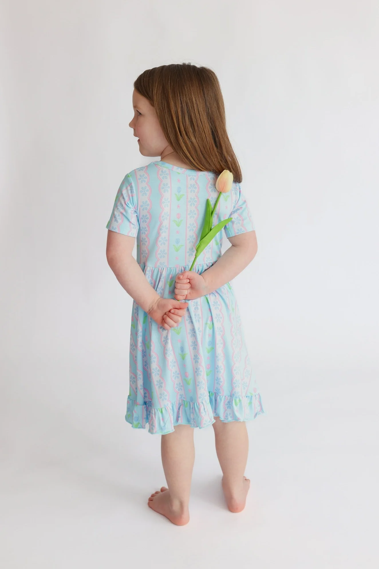 WHIMSY TULIP DREAM RUFFLE DRESS - Image 8