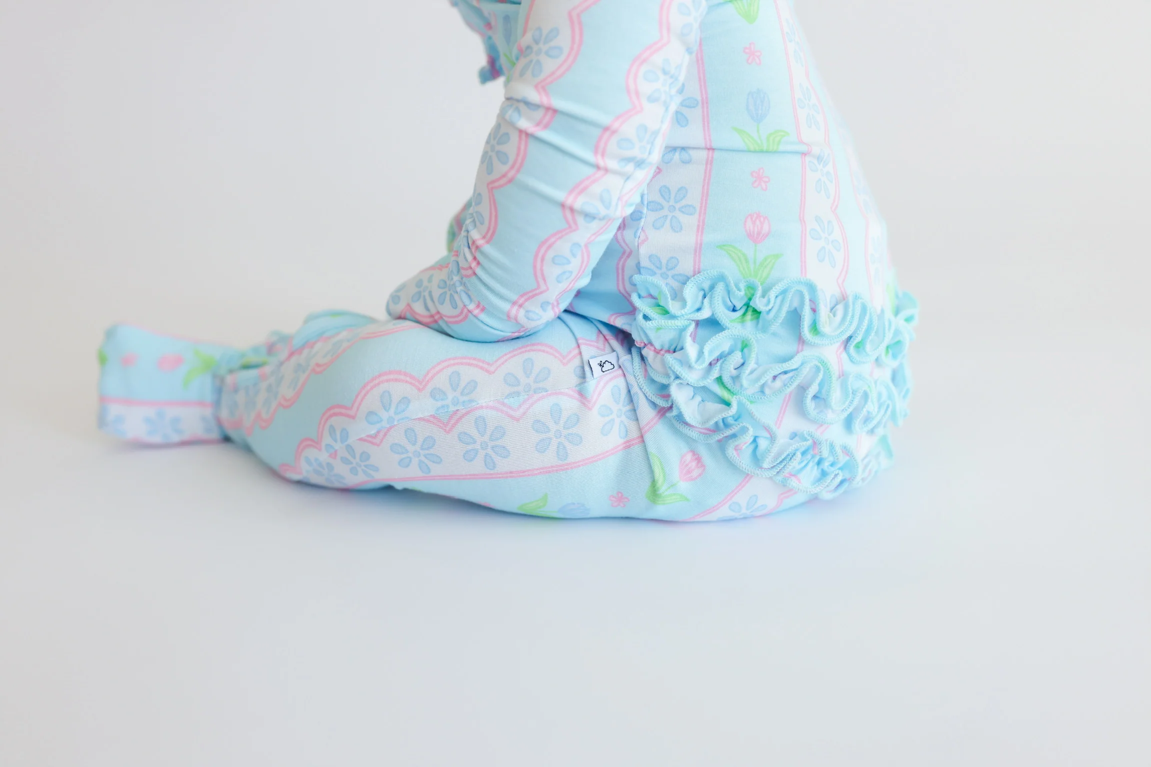 WHIMSY TULIP DREAM RUFFLE ROMPER - Image 12