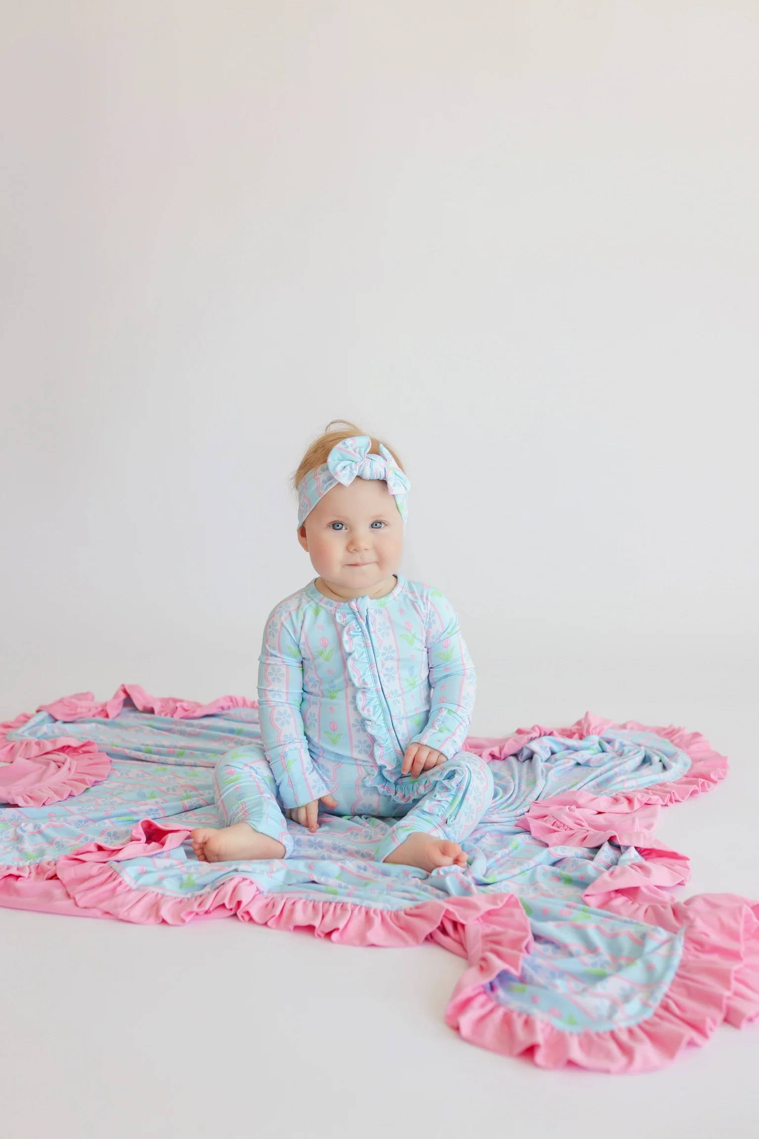WHIMSY TULIP DREAM RUFFLE ROMPER - Image 15