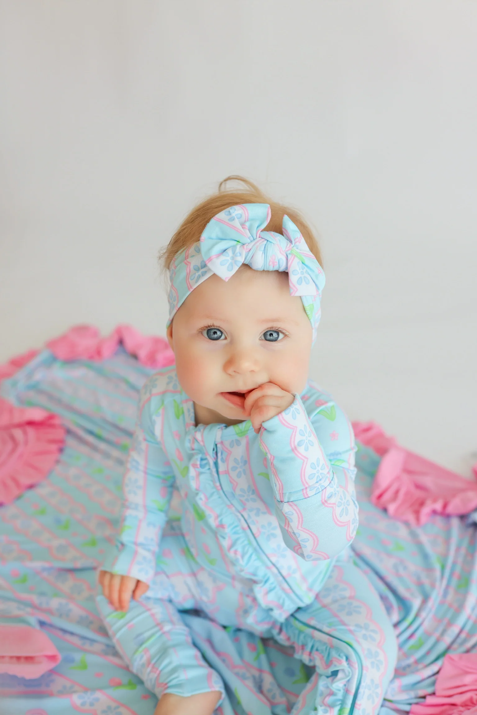 WHIMSY TULIP DREAM RUFFLE ROMPER - Image 9