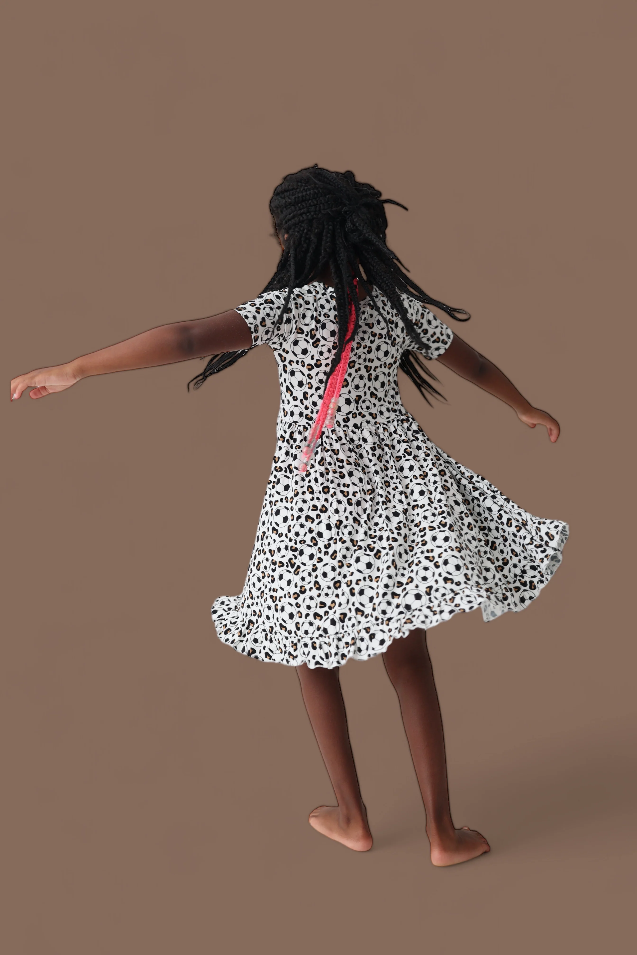 WILD GOALS DREAM RUFFLE DRESS