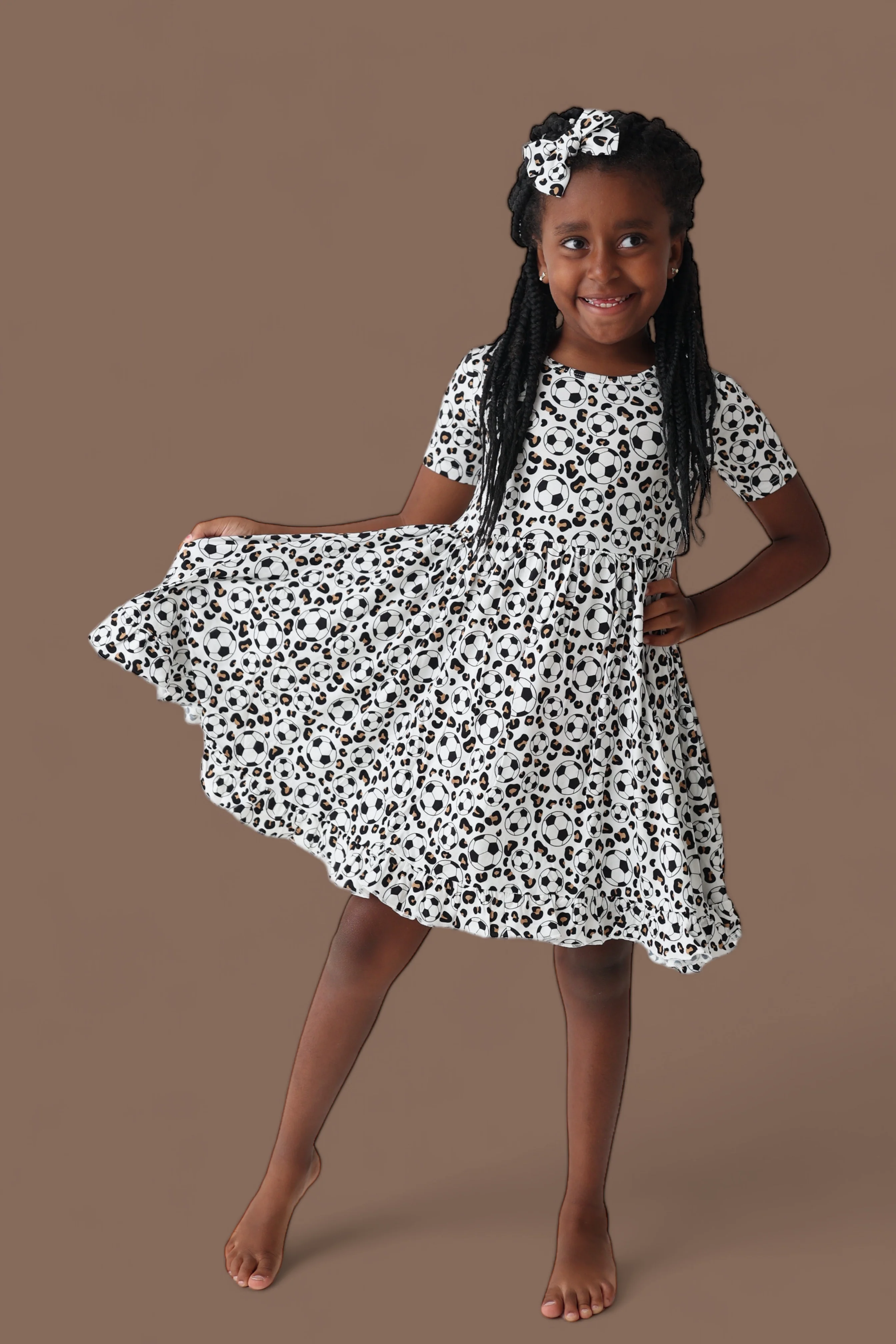WILD GOALS DREAM RUFFLE DRESS - Image 4