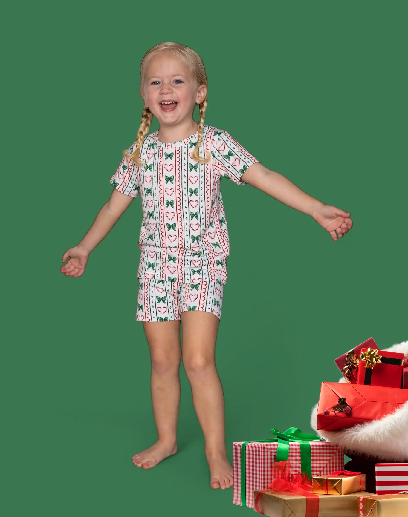 WRAPPED IN JOY DREAM SHORT SET - Image 2